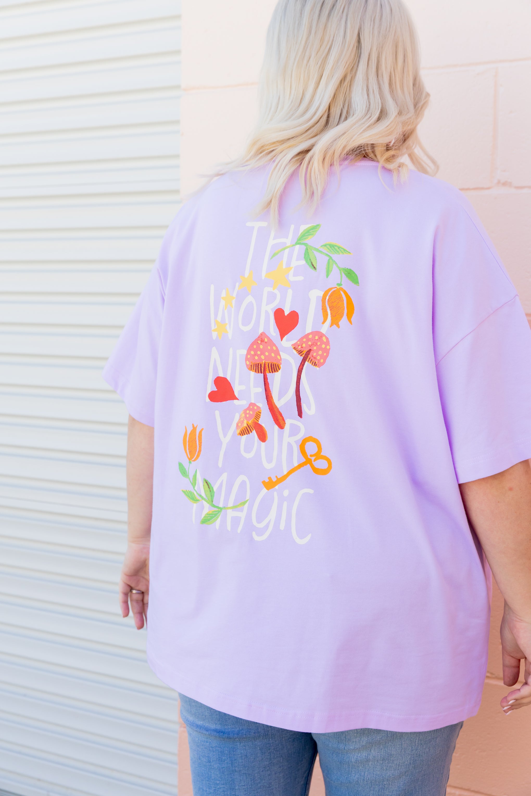 Alfie Oversized Tee In Magic
