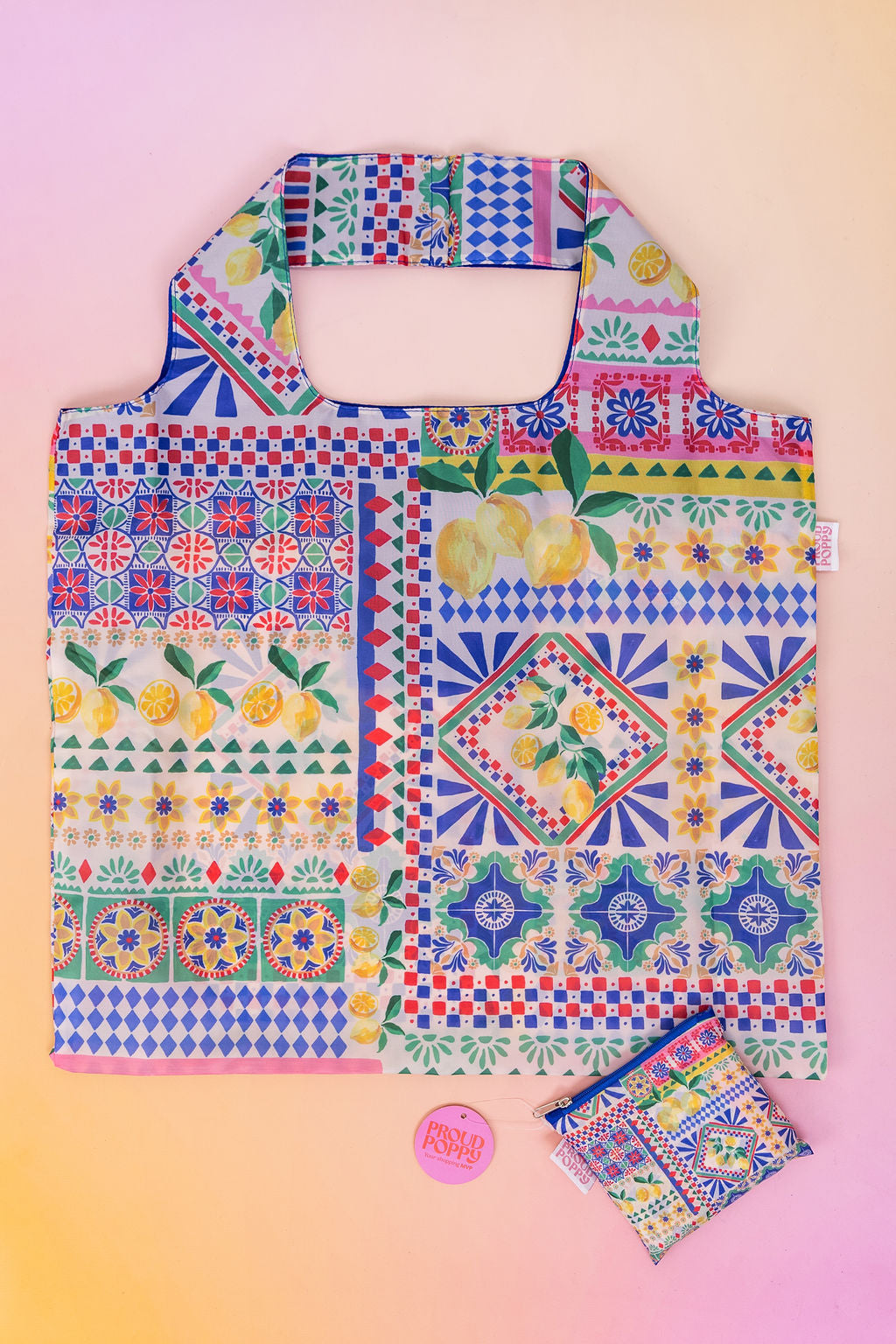 PP Reusable Shopper Bag in Limoncello