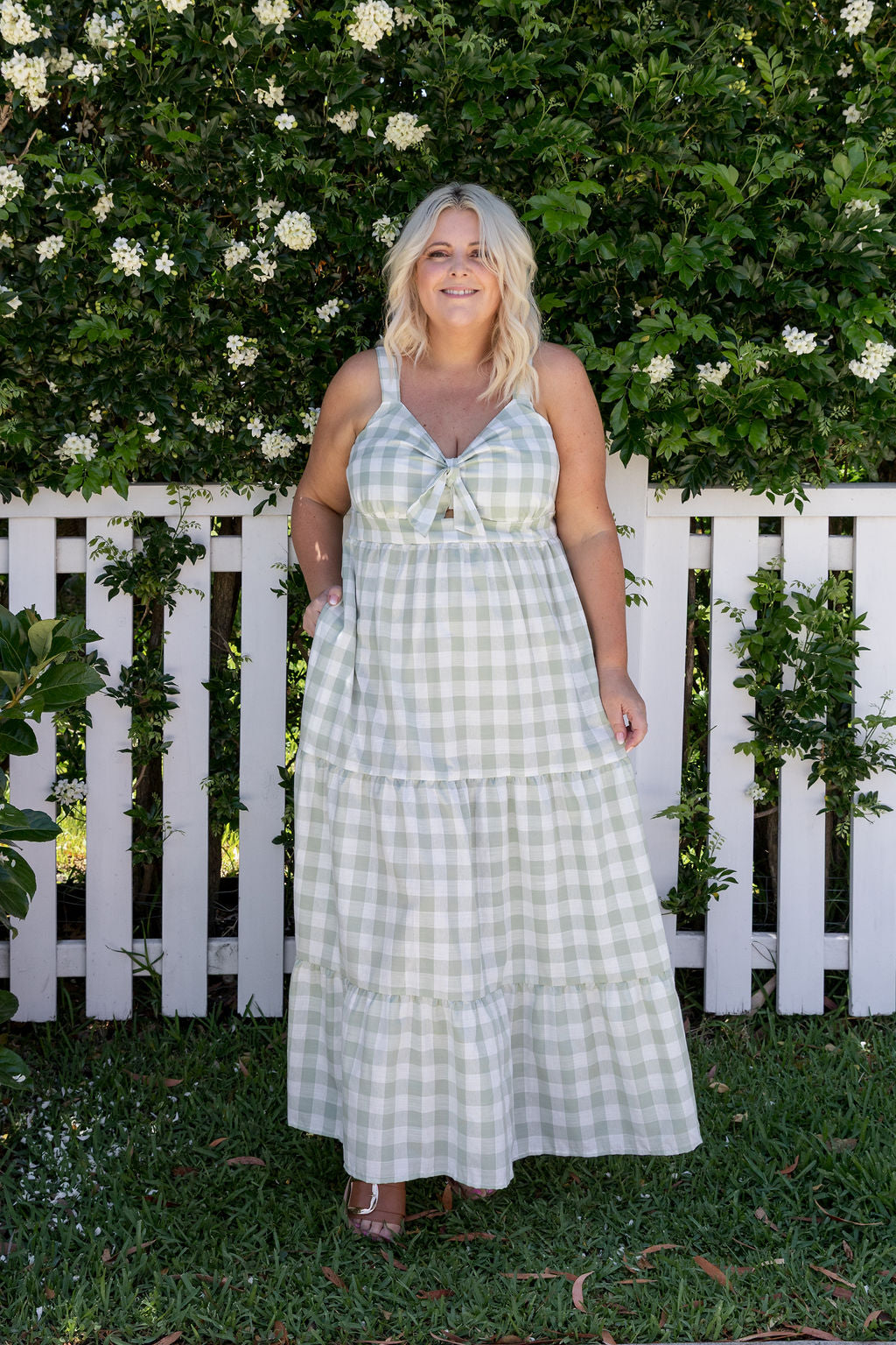 Soft, floaty, and full of sunshine vibes 💚 The Lucie Maxi is that easy,  feel-good dress you’ll…