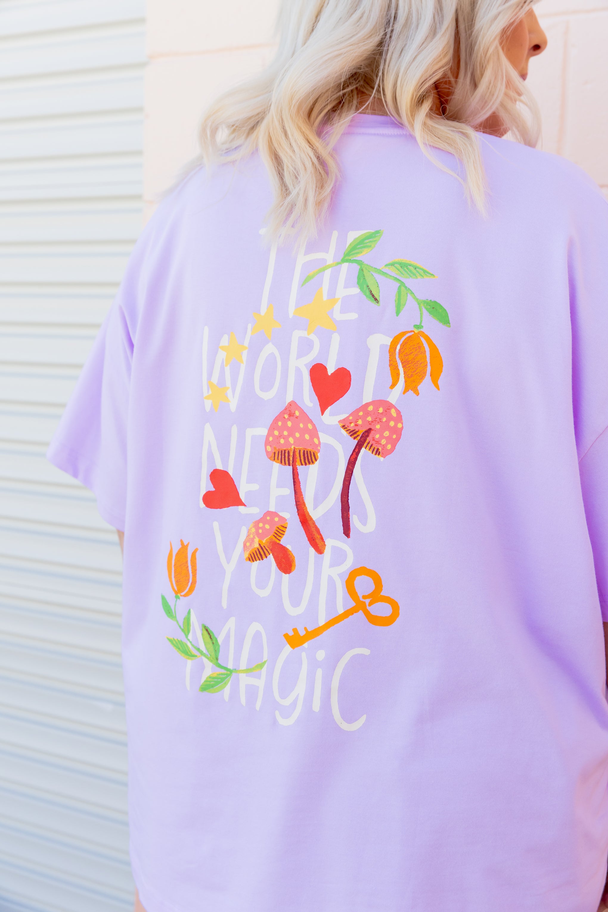 Alfie Oversized Tee In Magic