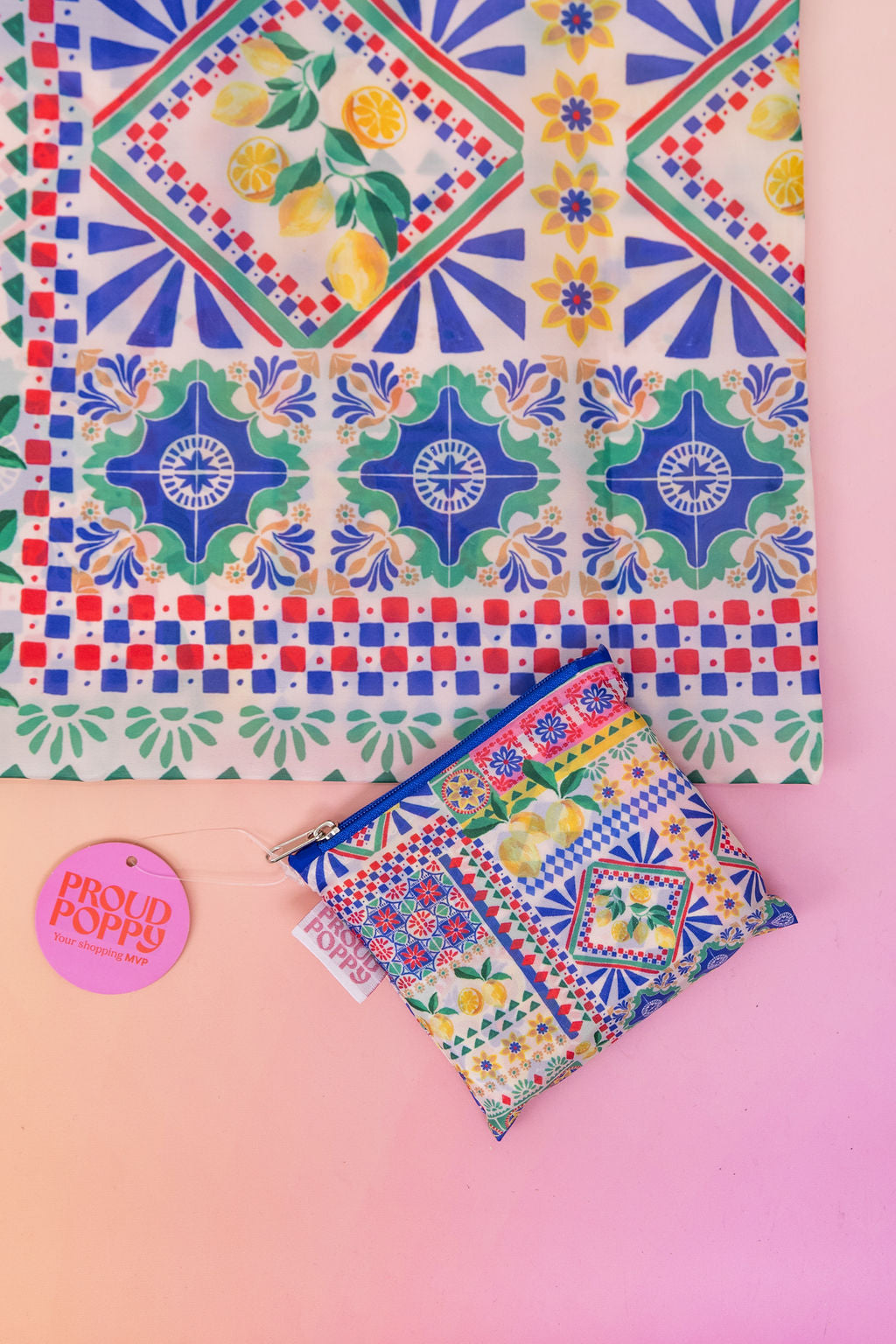 PP Reusable Shopper Bag in Limoncello