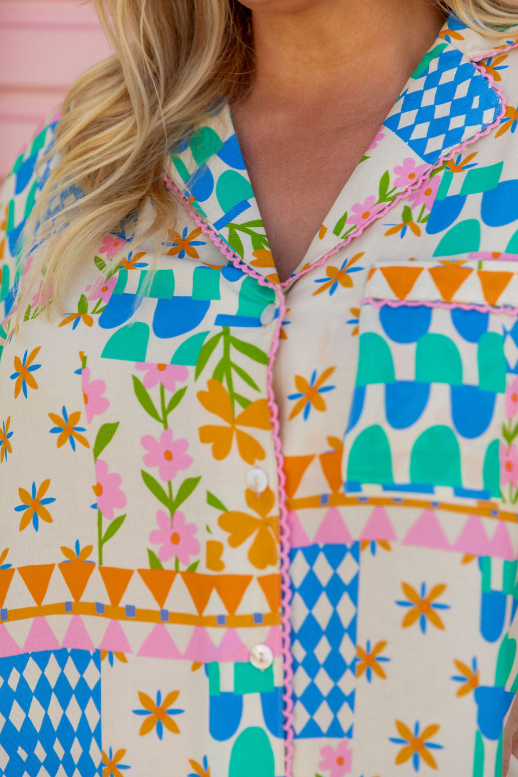 Luella Shirt in Patch Garden