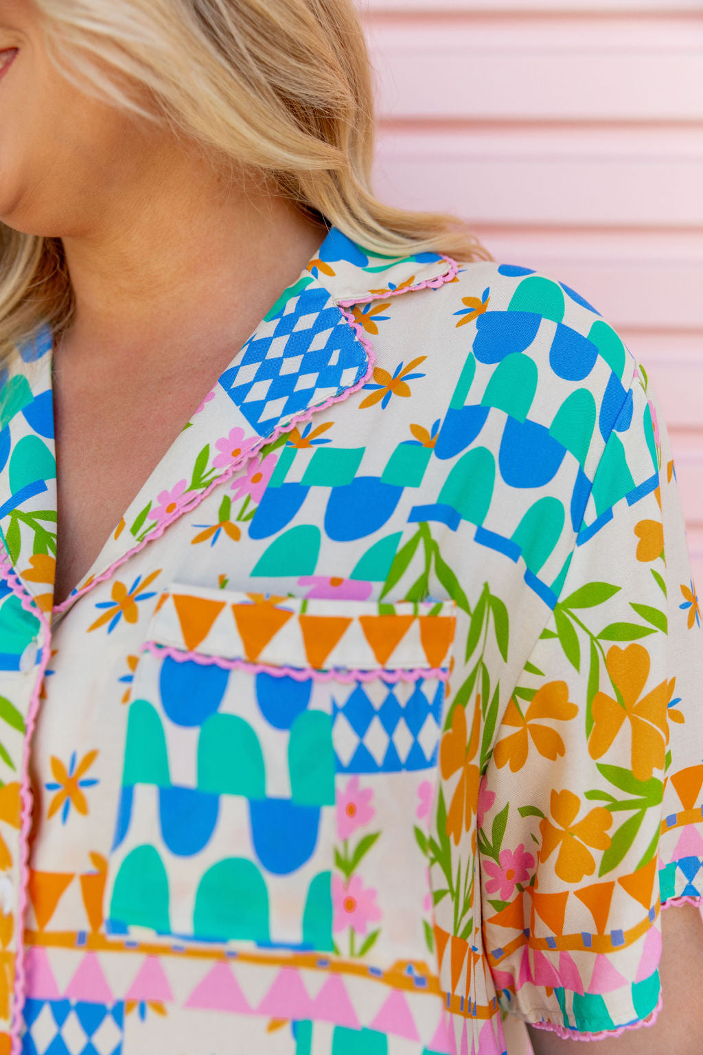 Luella Shirt in Patch Garden