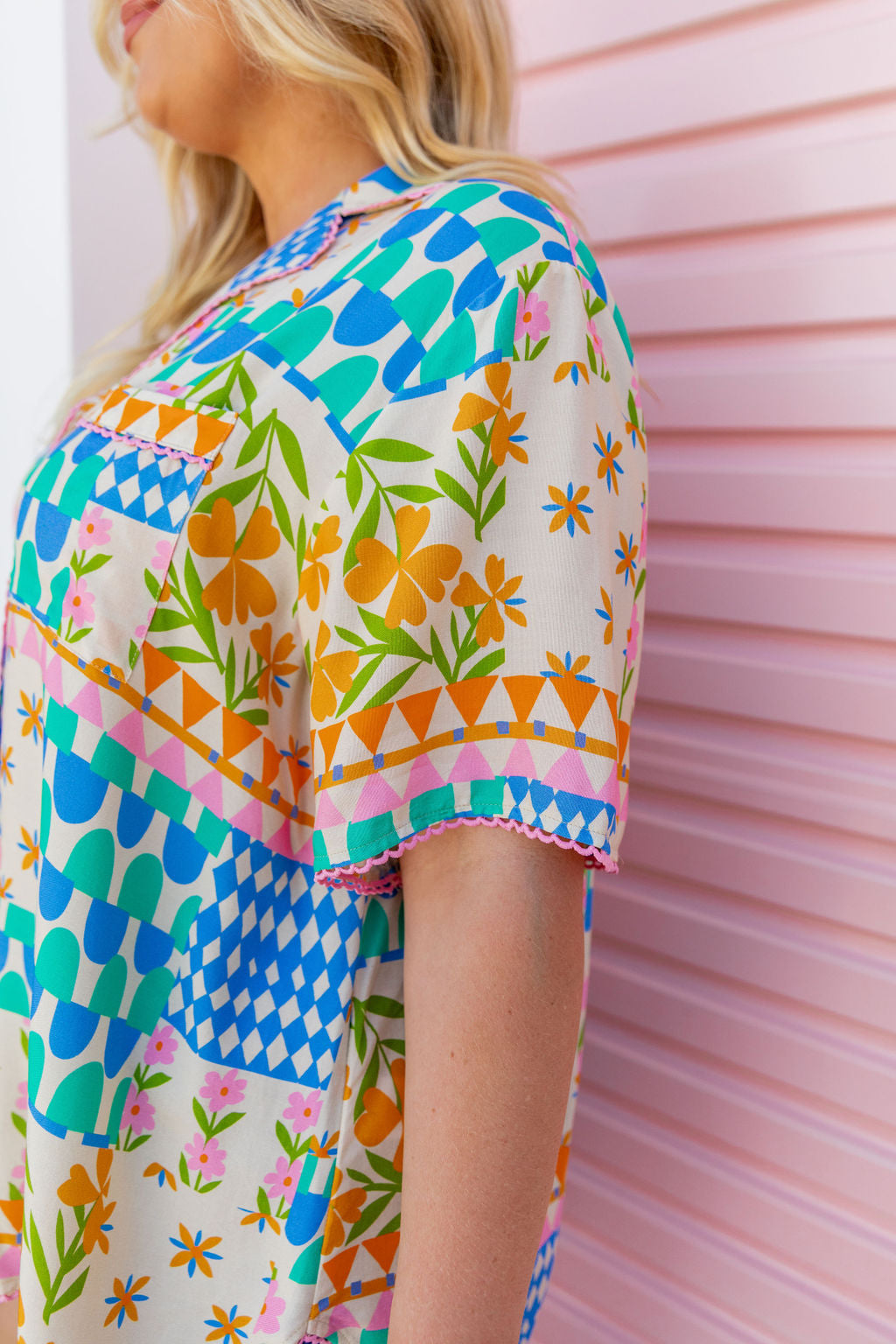 Luella Shirt in Patch Garden