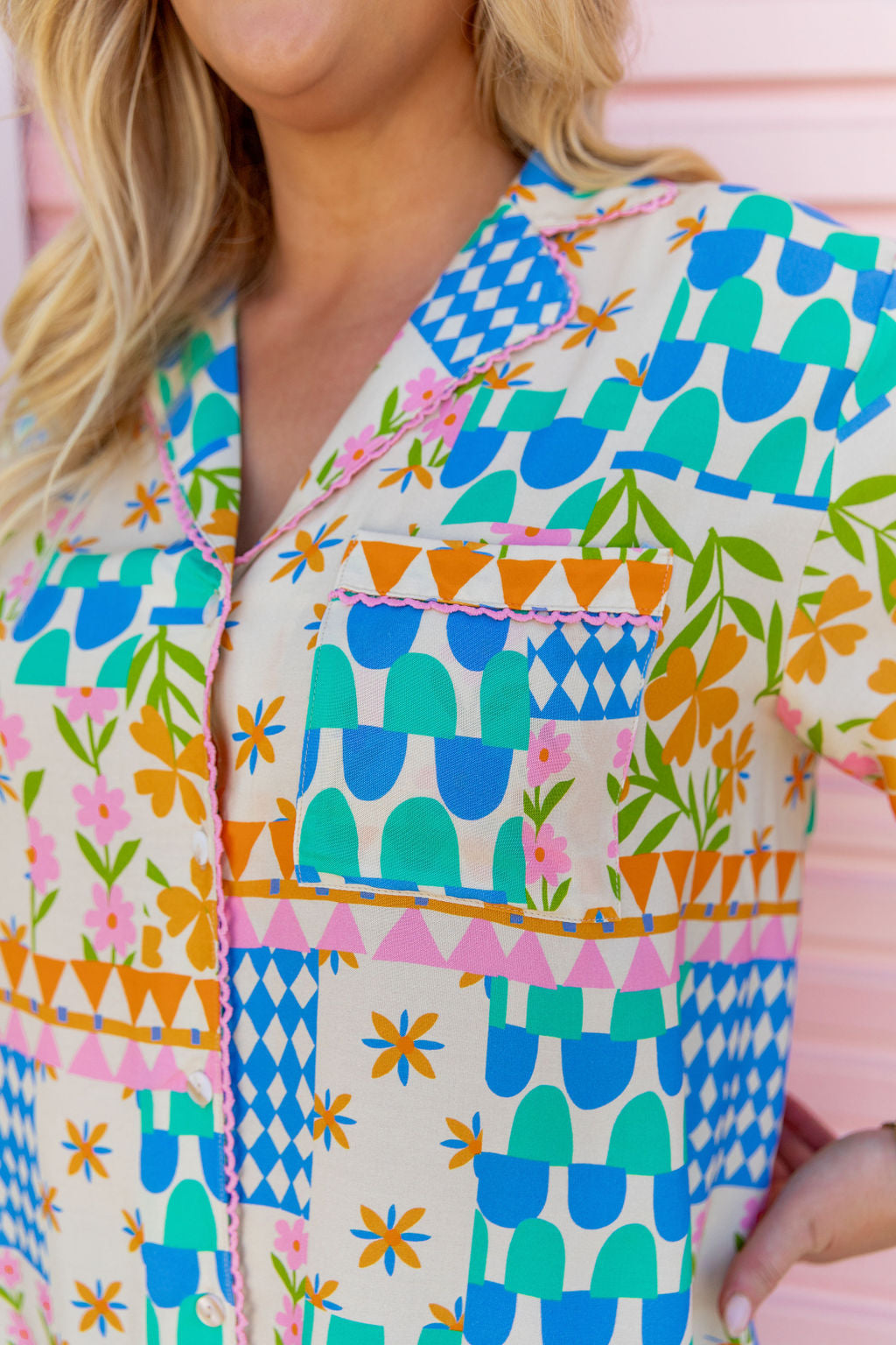 Luella Shirt in Patch Garden