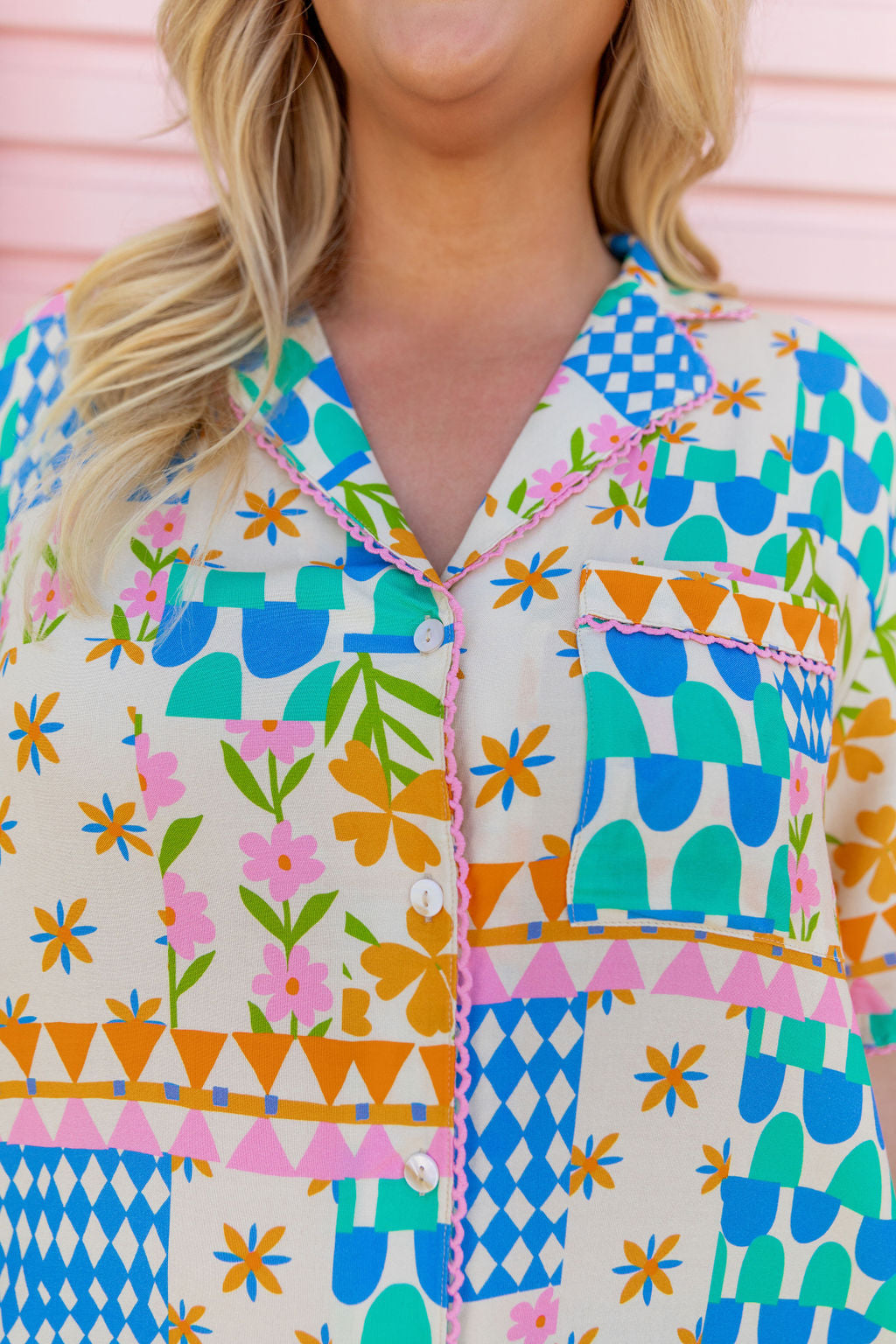 Luella Shirt in Patch Garden