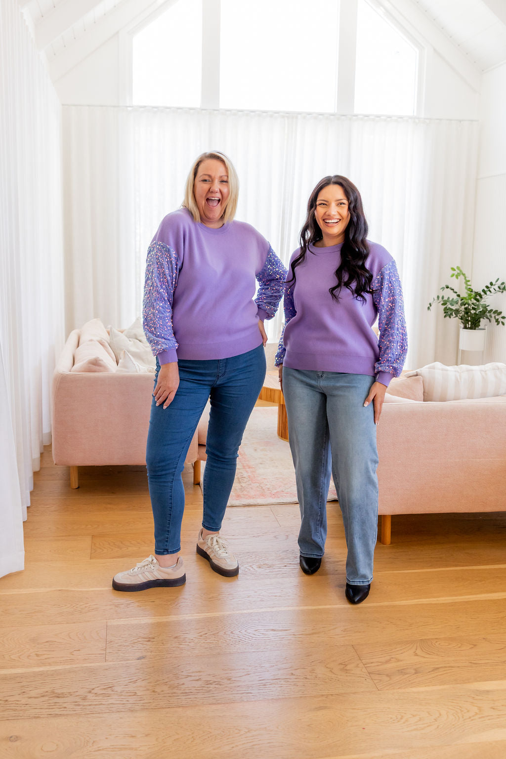 Glam Knit in Lilac