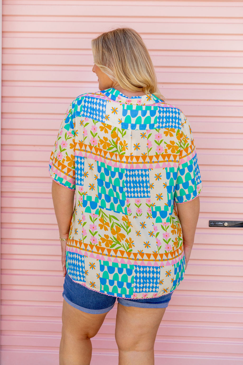 Luella Shirt in Patch Garden