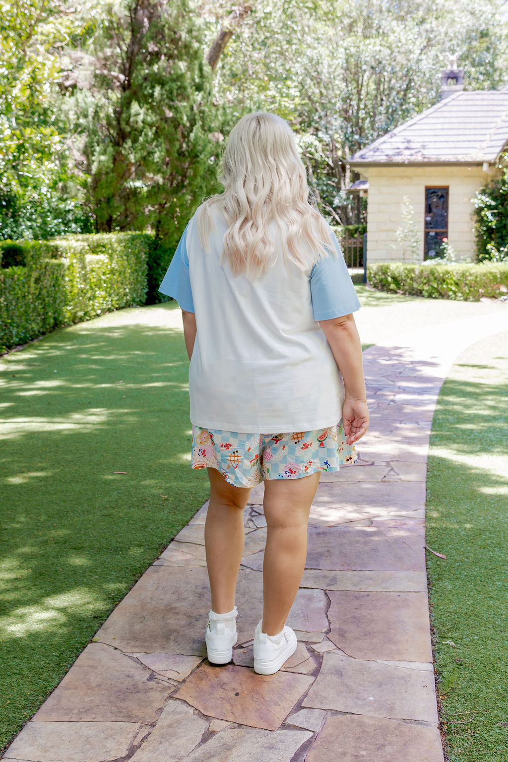 Zadi Relaxed Tee in Picnic Essentials