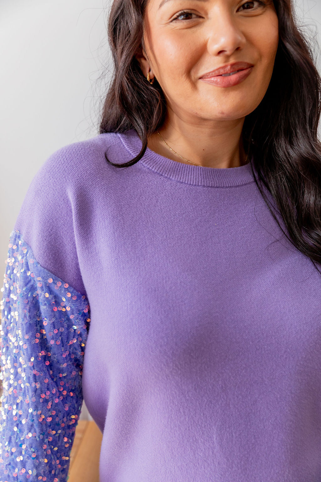 Glam Knit in Lilac
