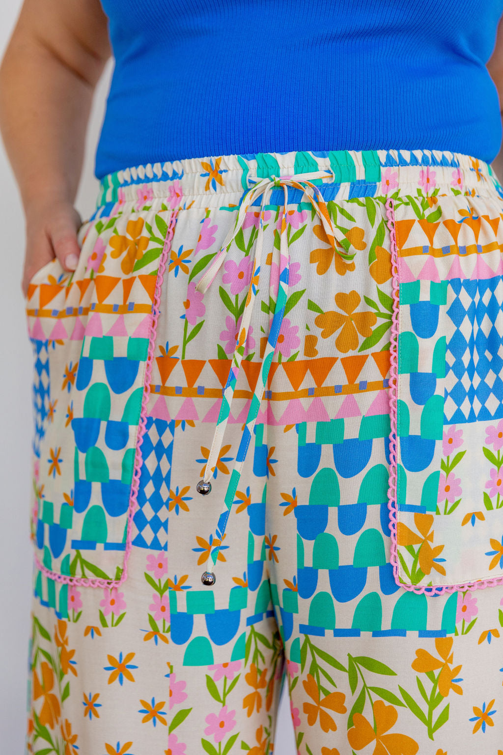 Luella Pants in Patch Garden