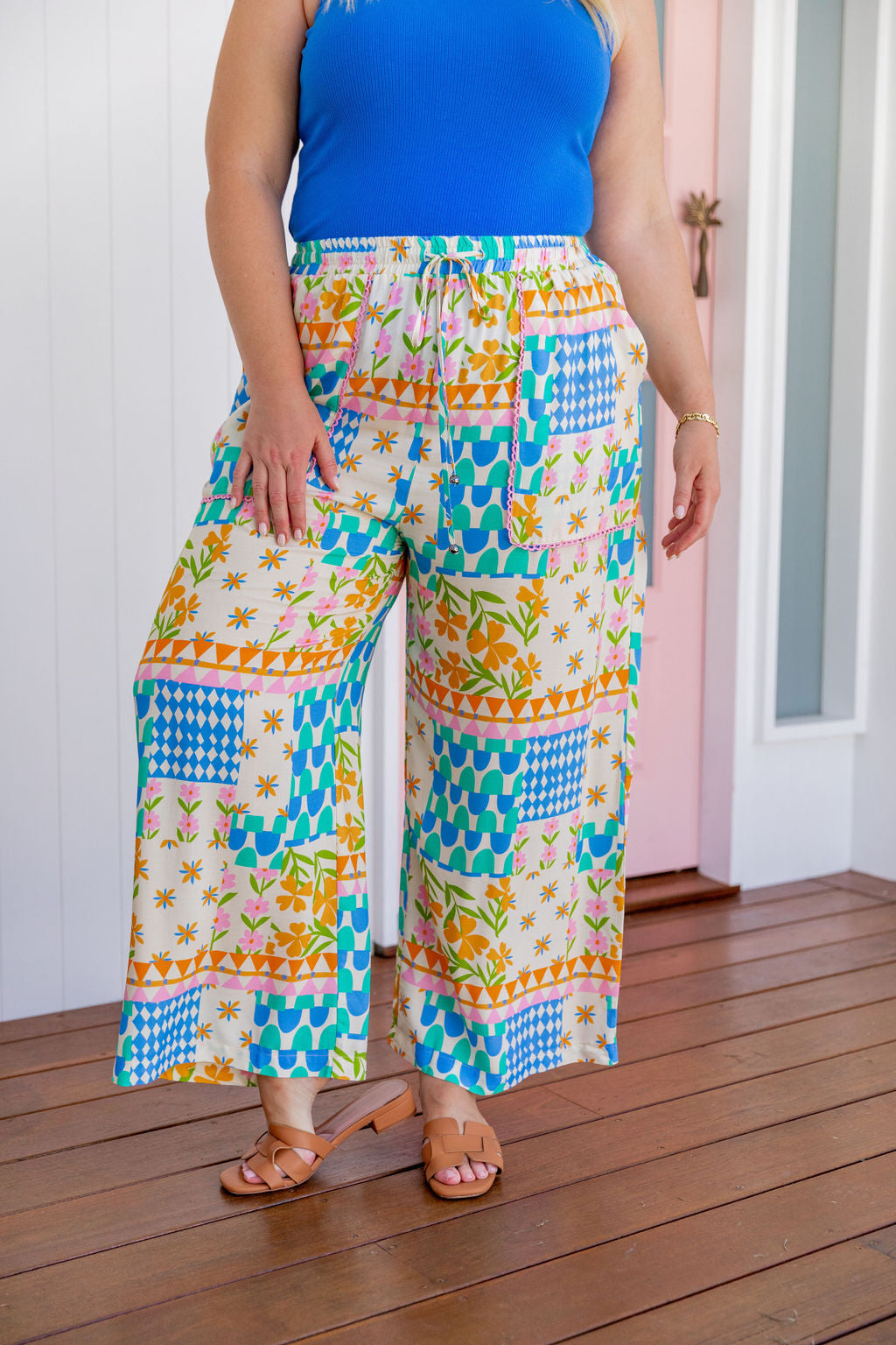 Luella Pants in Patch Garden