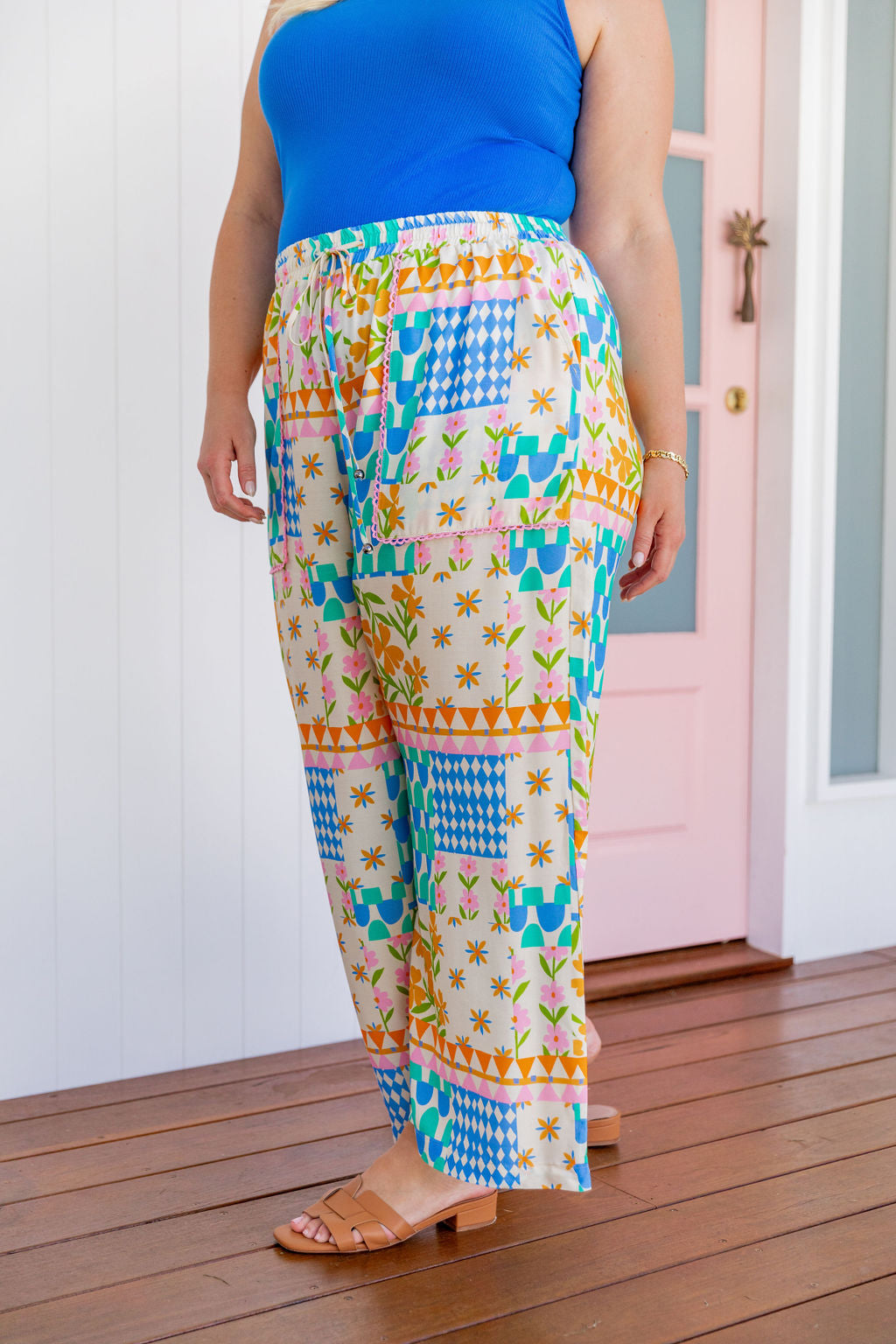 Luella Pants in Patch Garden