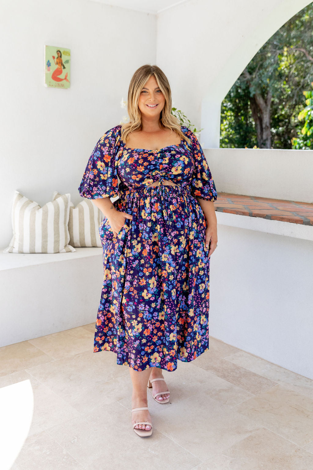 Maxi tunic plus size best sale