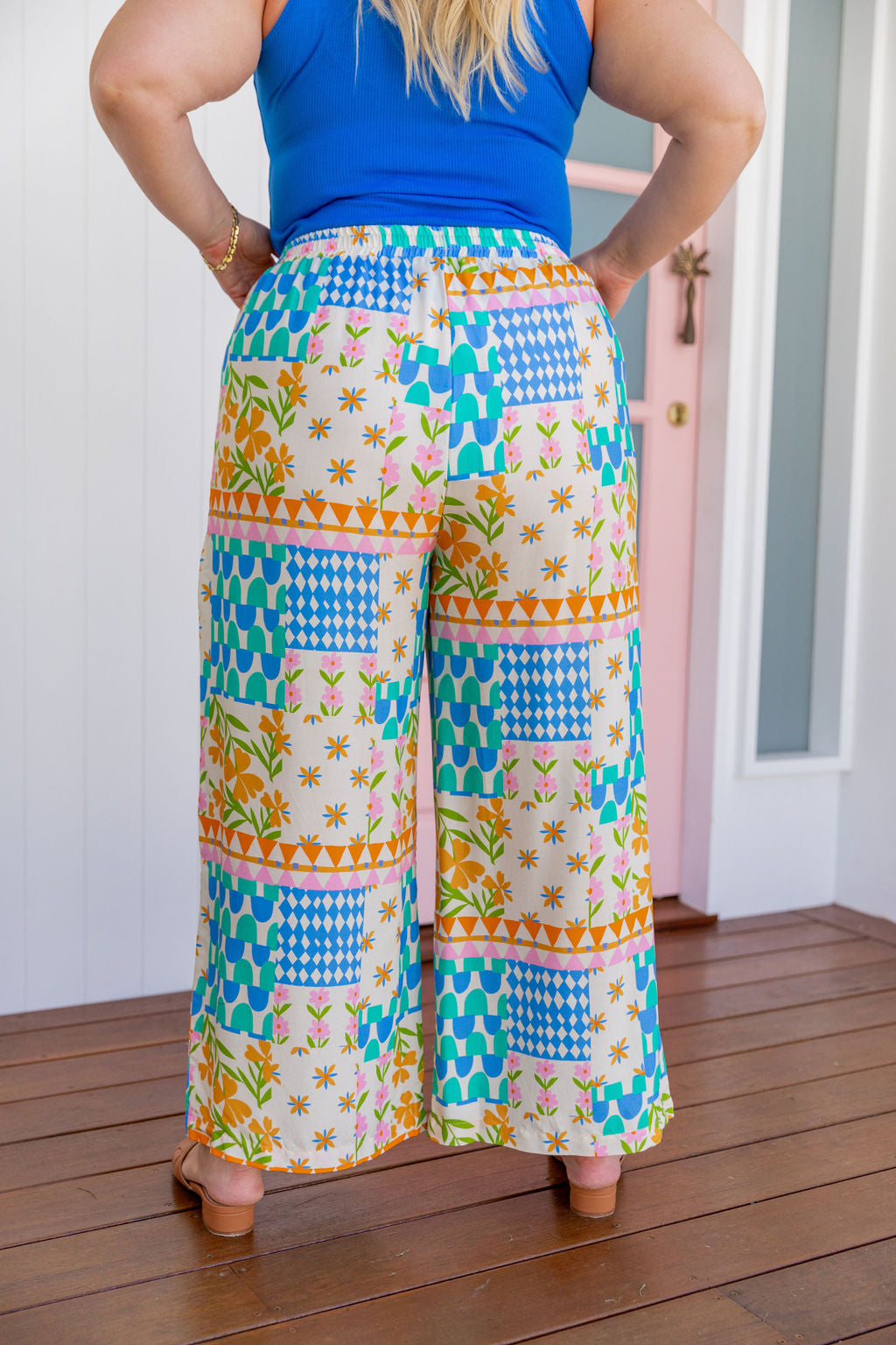 Luella Pants in Patch Garden