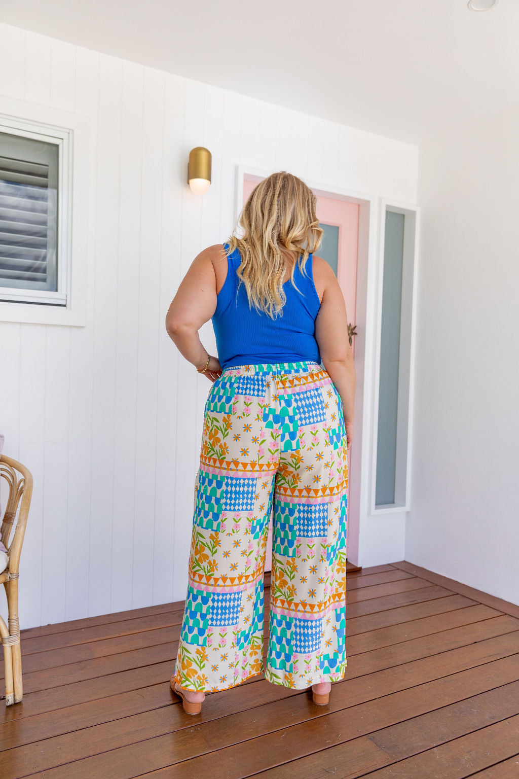 Luella Pants in Patch Garden