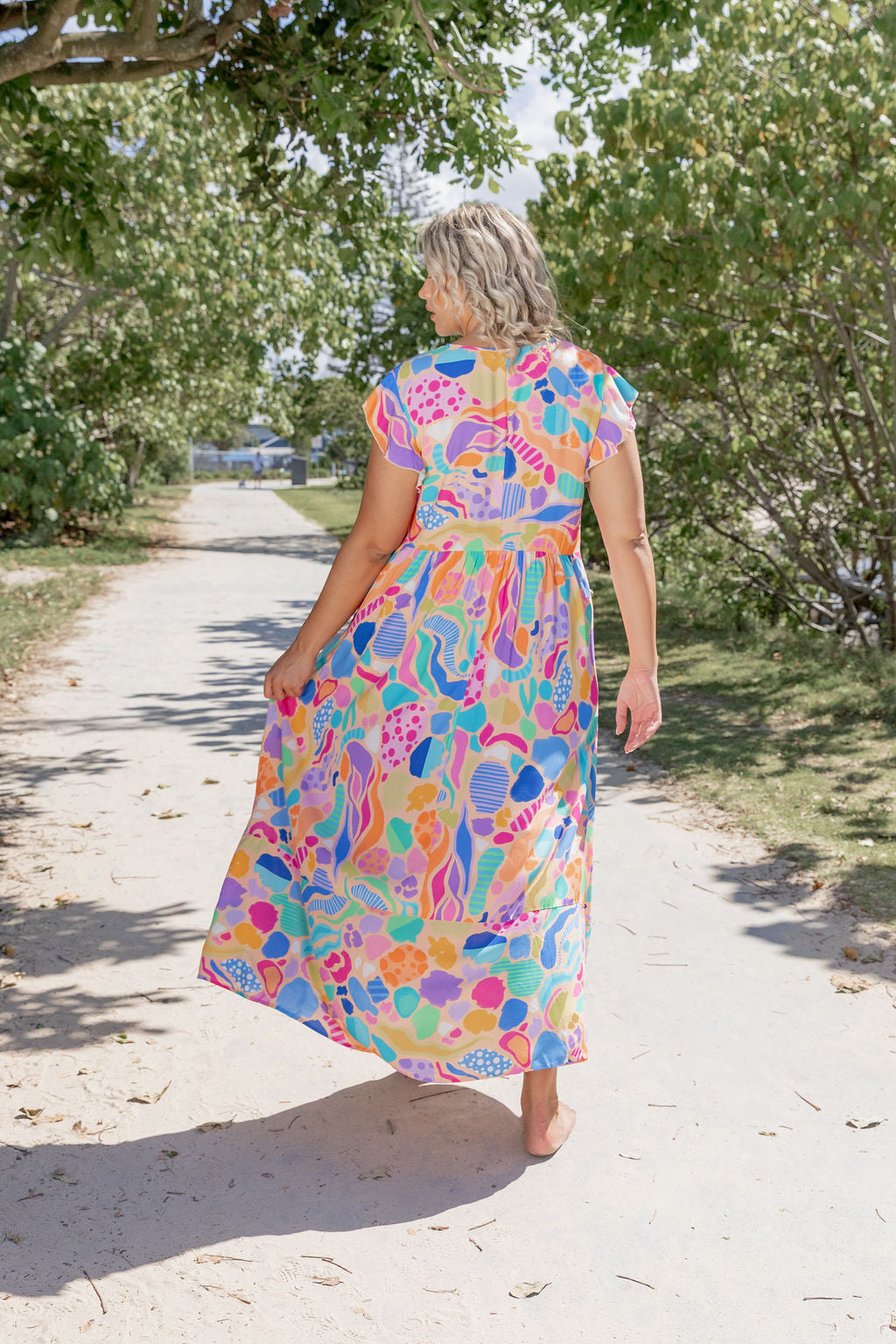 Carmody Dress in Peachy Keen by Kasey Rainbow