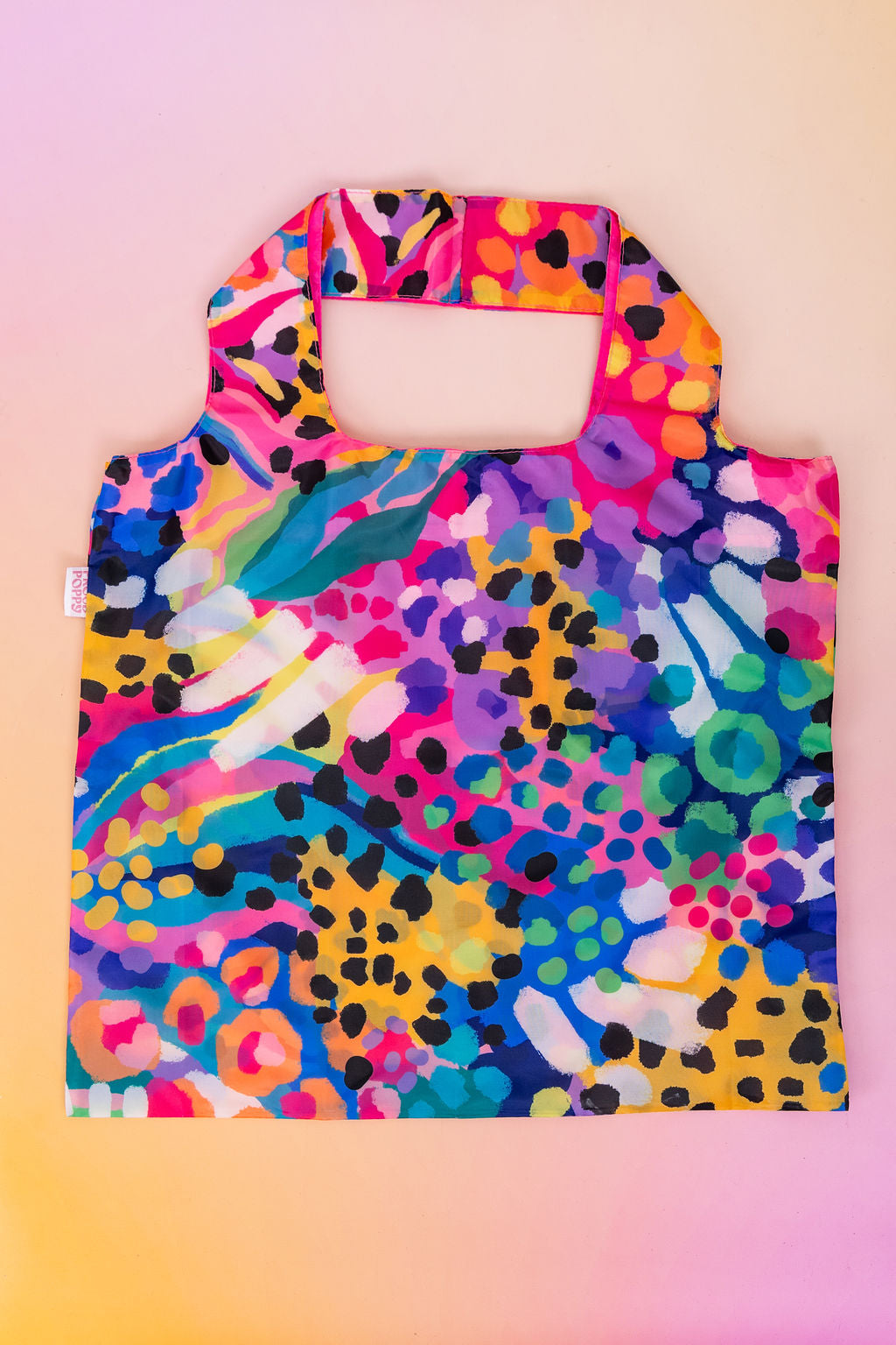 PP Reusable Shopper Bag in A Beautiful Mess by Kasey Rainbow