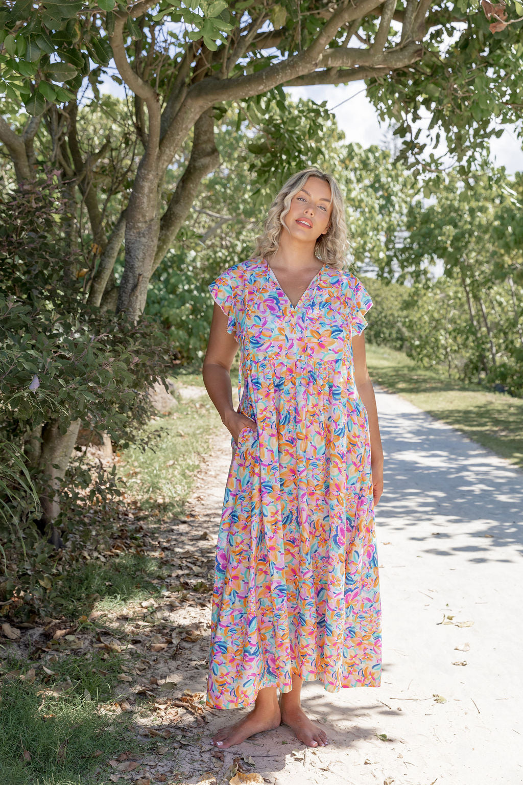 Carmody Dress in Carnival Floral