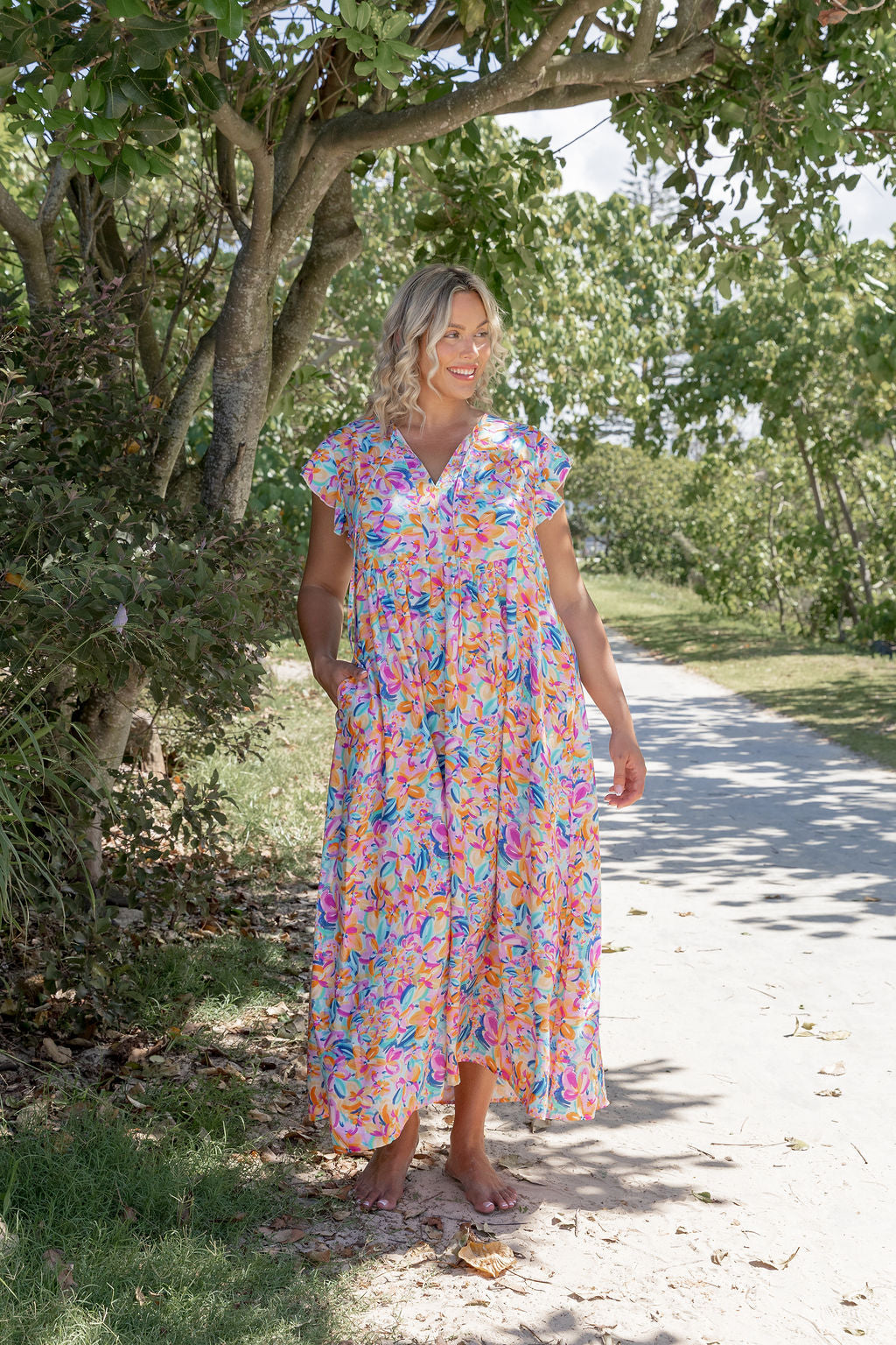 Carmody Dress in Carnival Floral