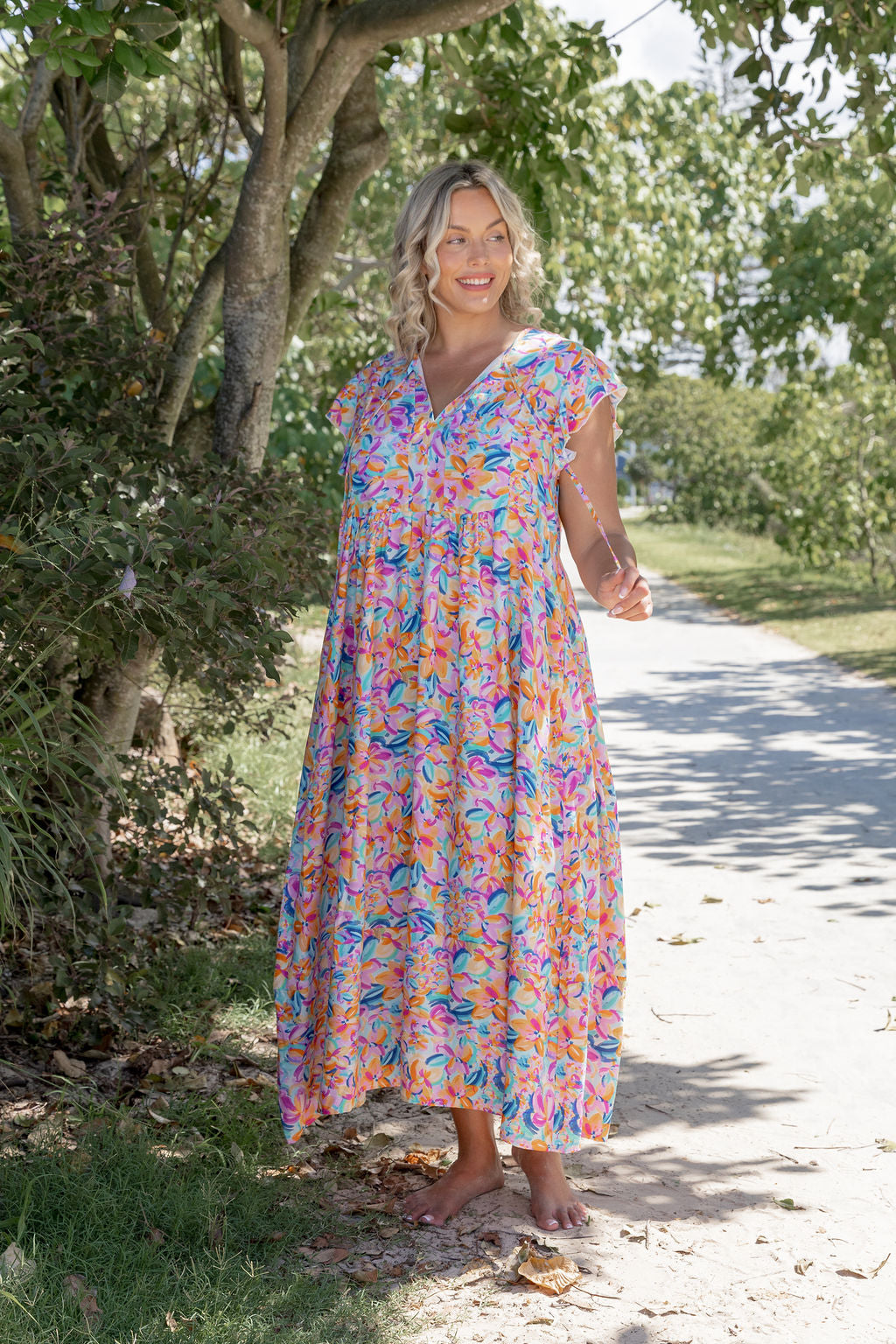 Carmody Dress in Carnival Floral