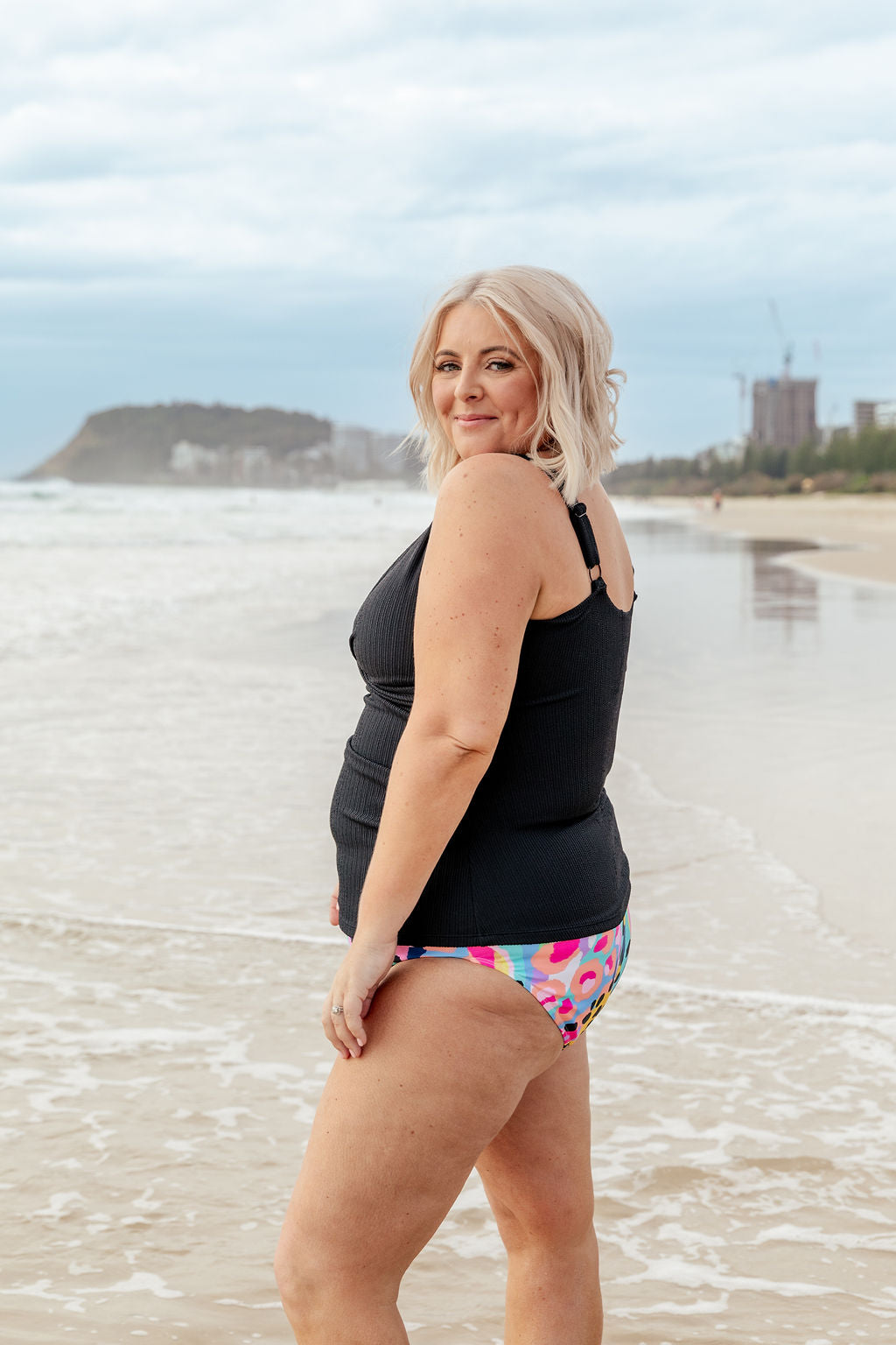 Burleigh Tankini Top in Black