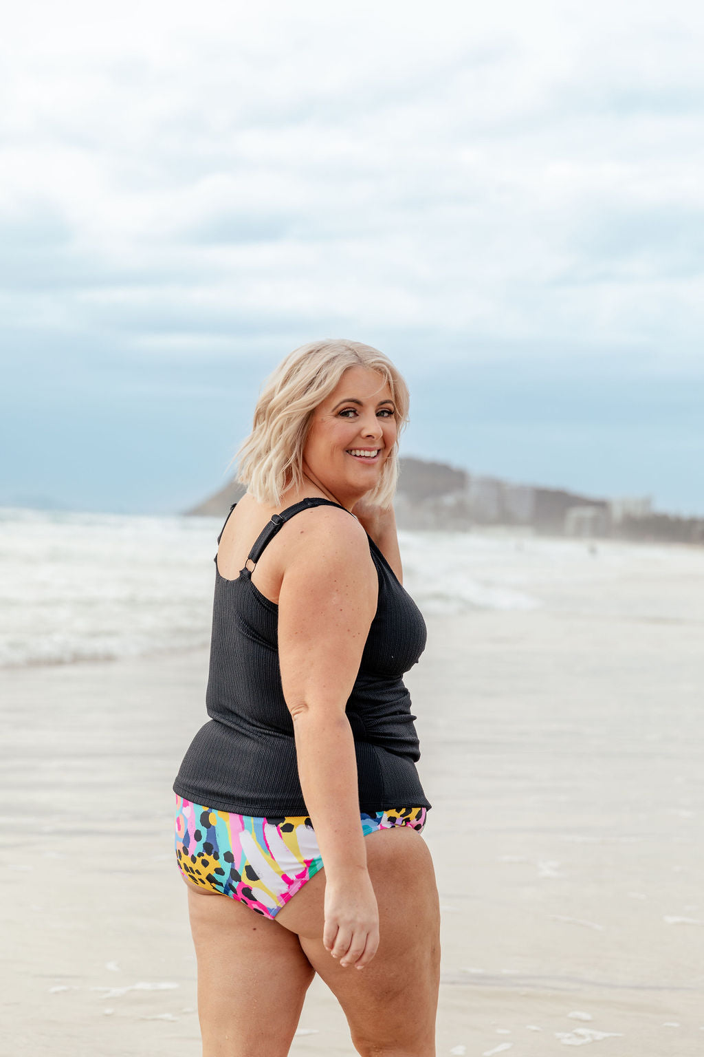 Burleigh Tankini Top in Black