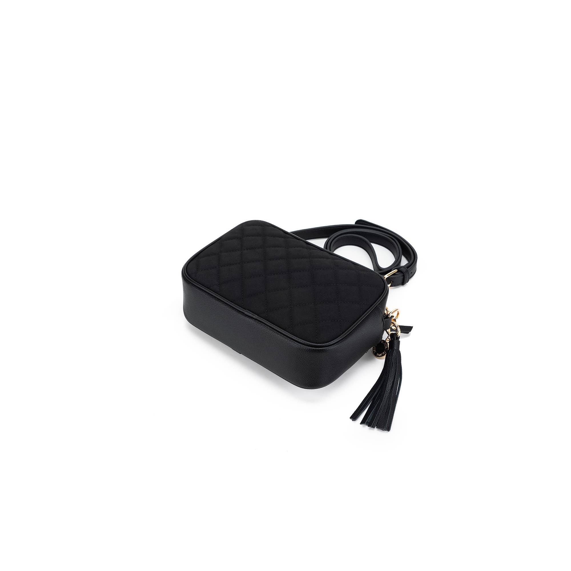 Maxine Black Crossbody Bag by Black Caviar