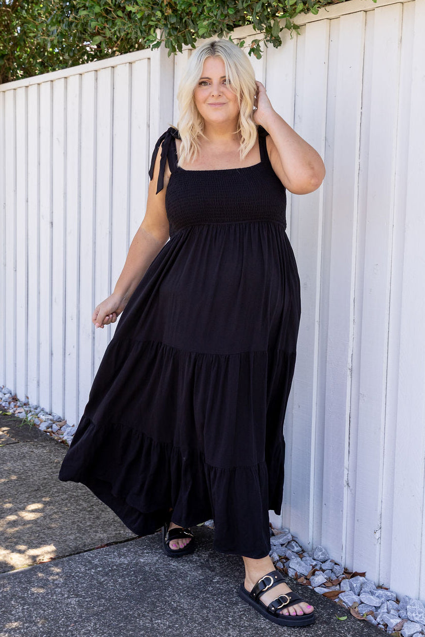 Allegra Dress in Black