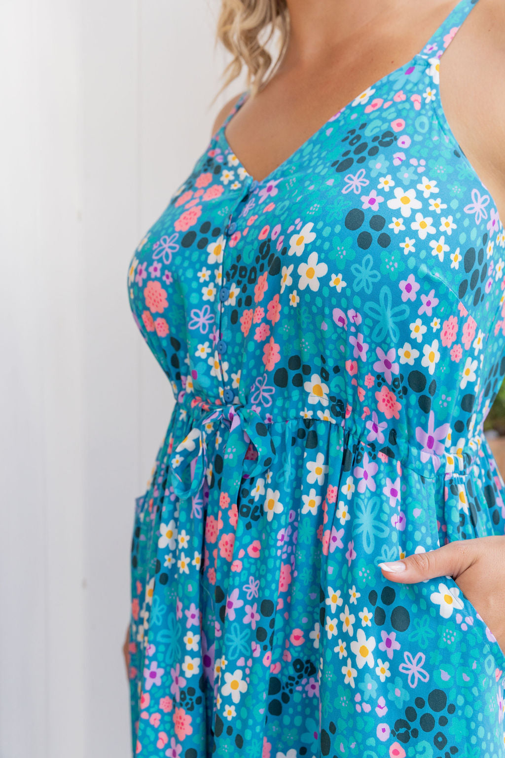 April Maxi Dress in Itsy Bitsy by Kasey Rainbow