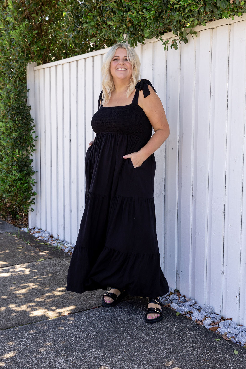 Allegra Dress in Black