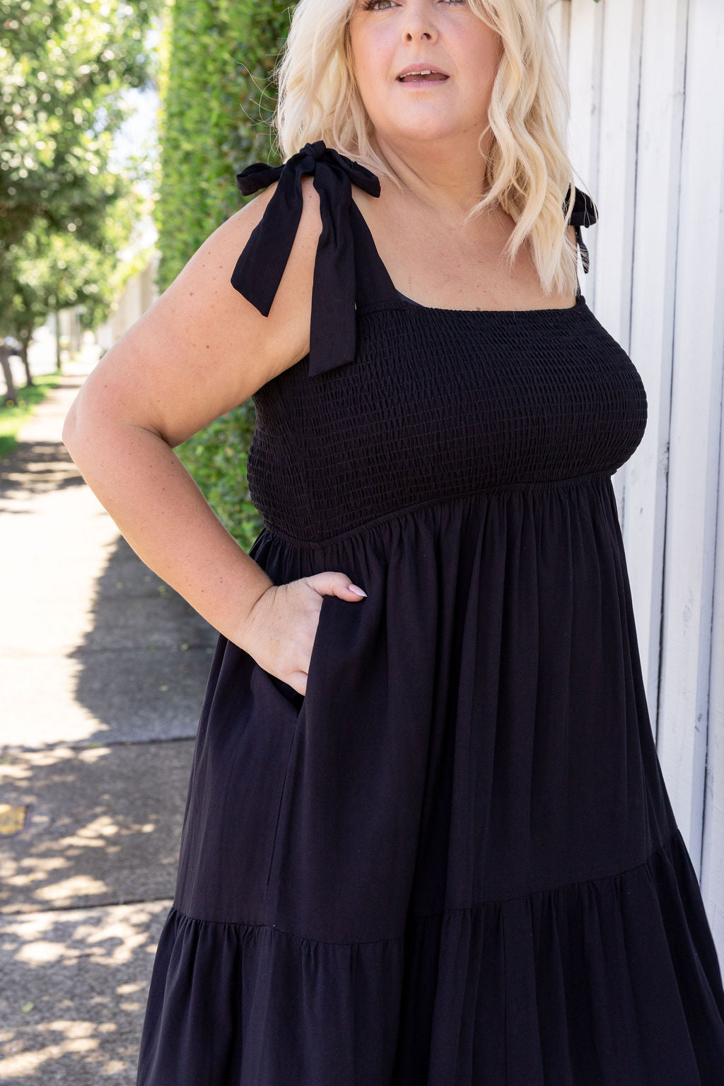 Allegra Dress in Black