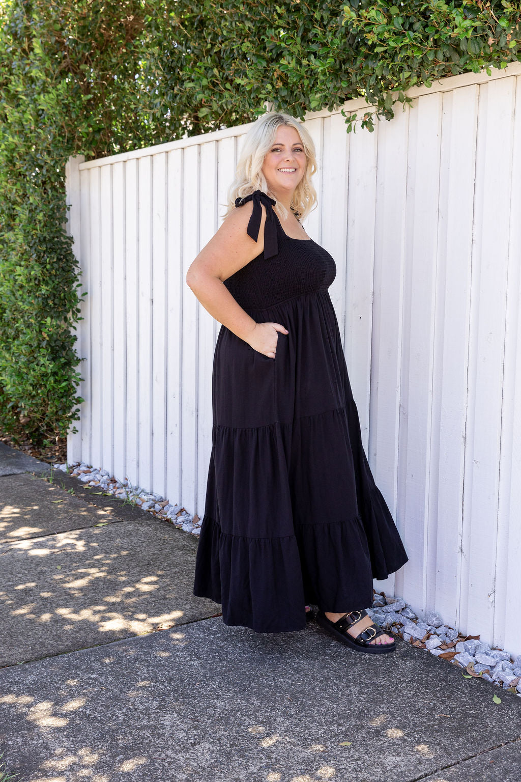 Allegra Dress in Black