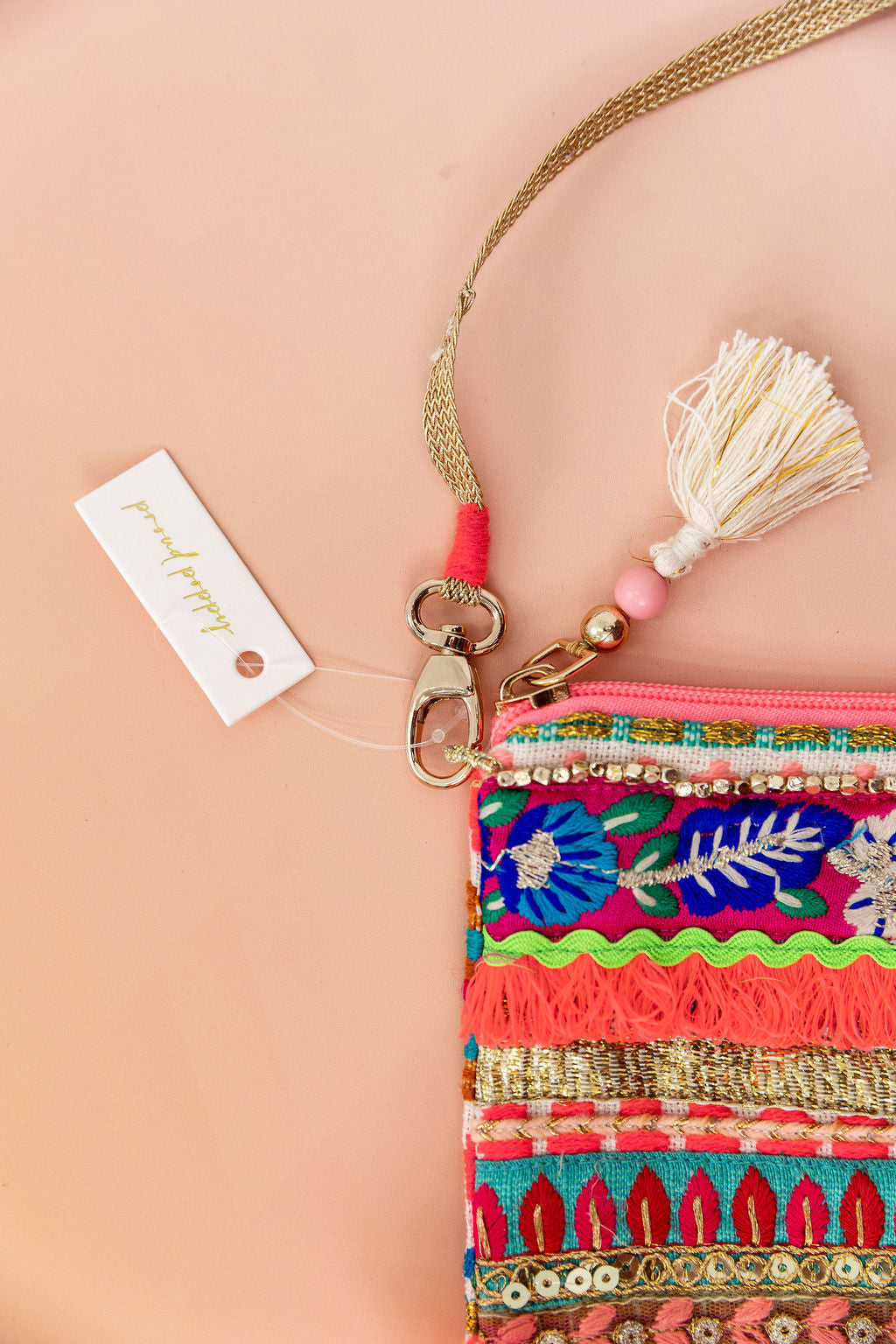 Tutti Frutti Woven Clutch Bag