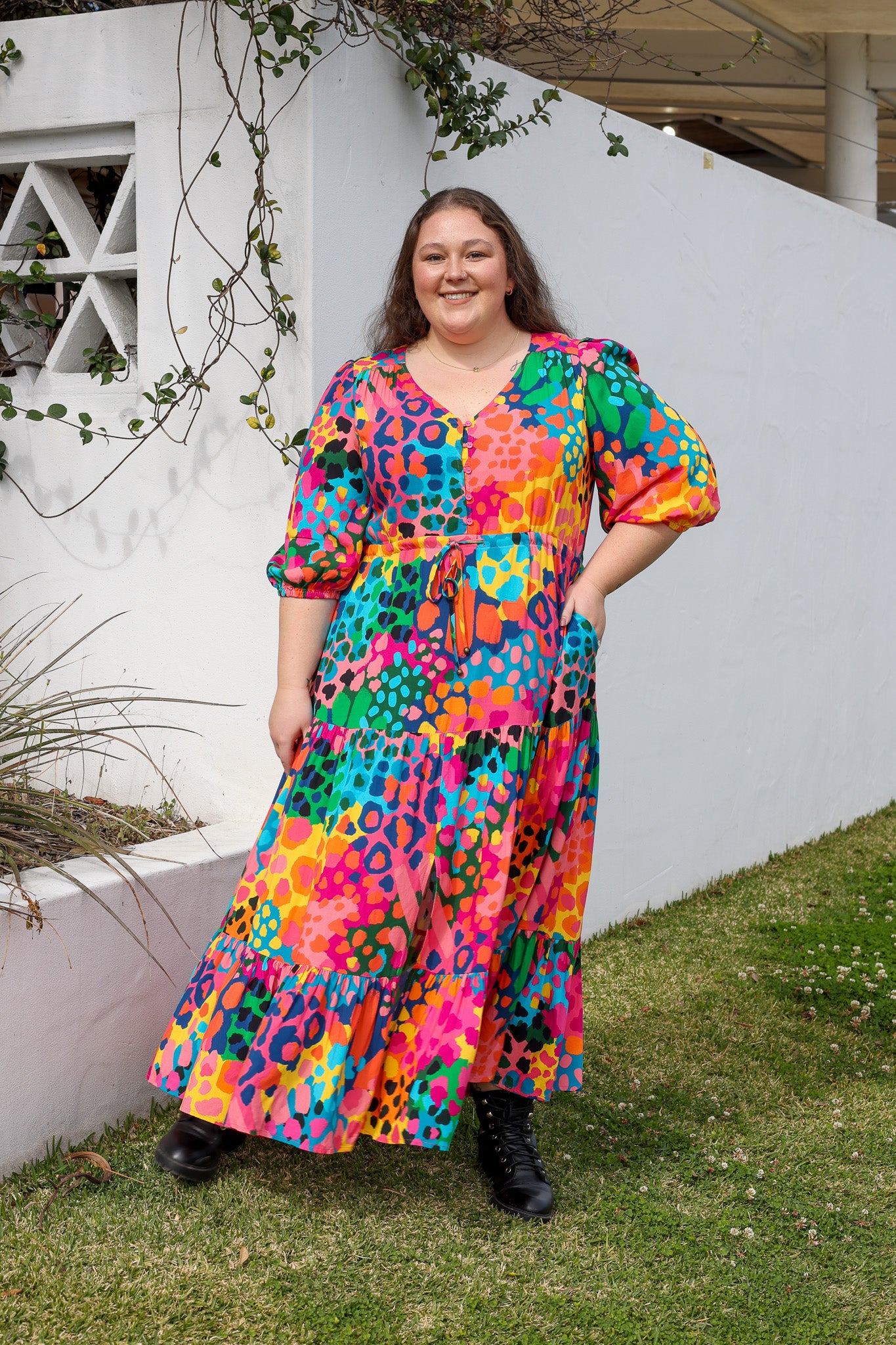 Billie Maxi Dress in Alfie by Kasey Rainbow
