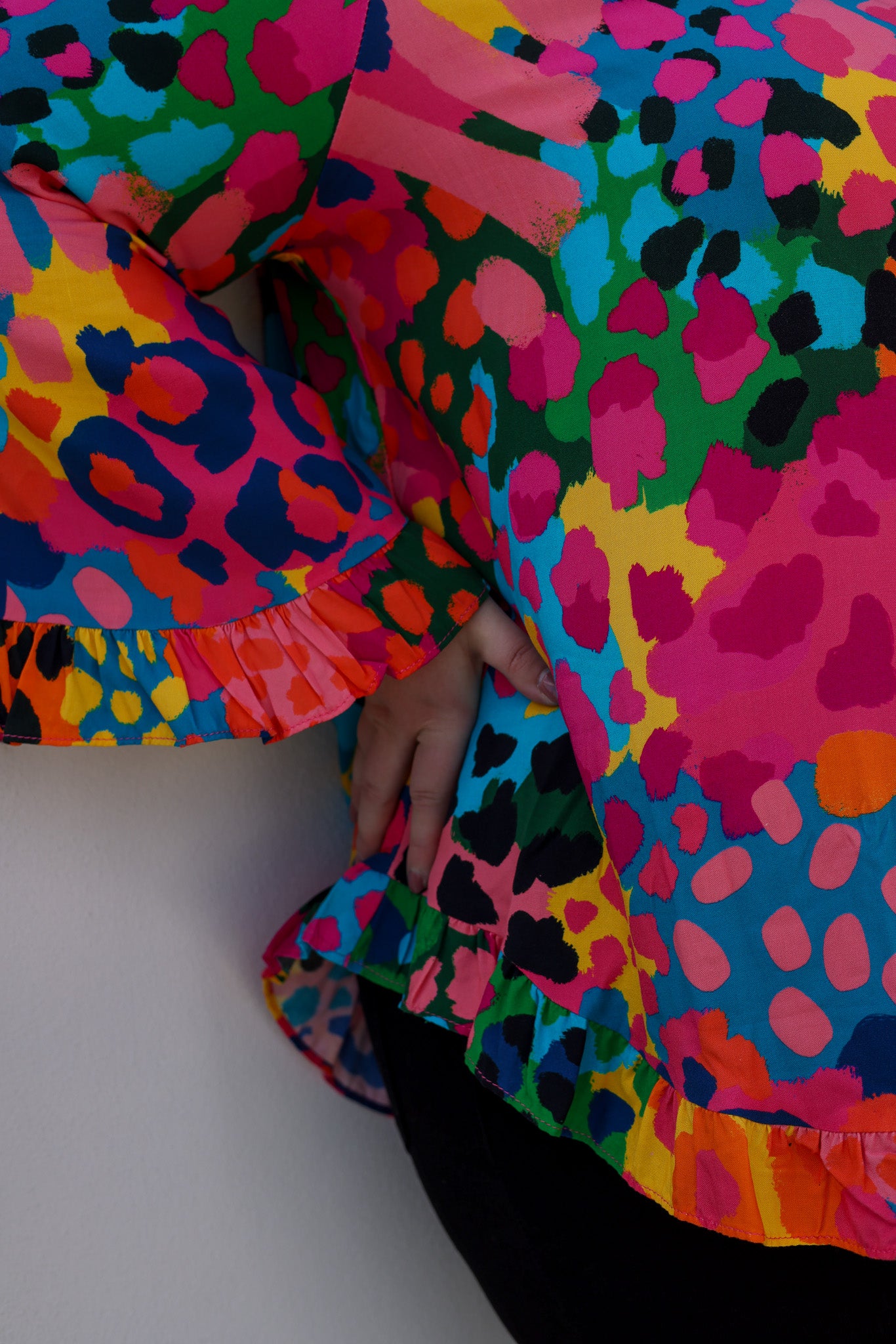Natalie Long Sleeve Top in Alfie by Kasey Rainbow
