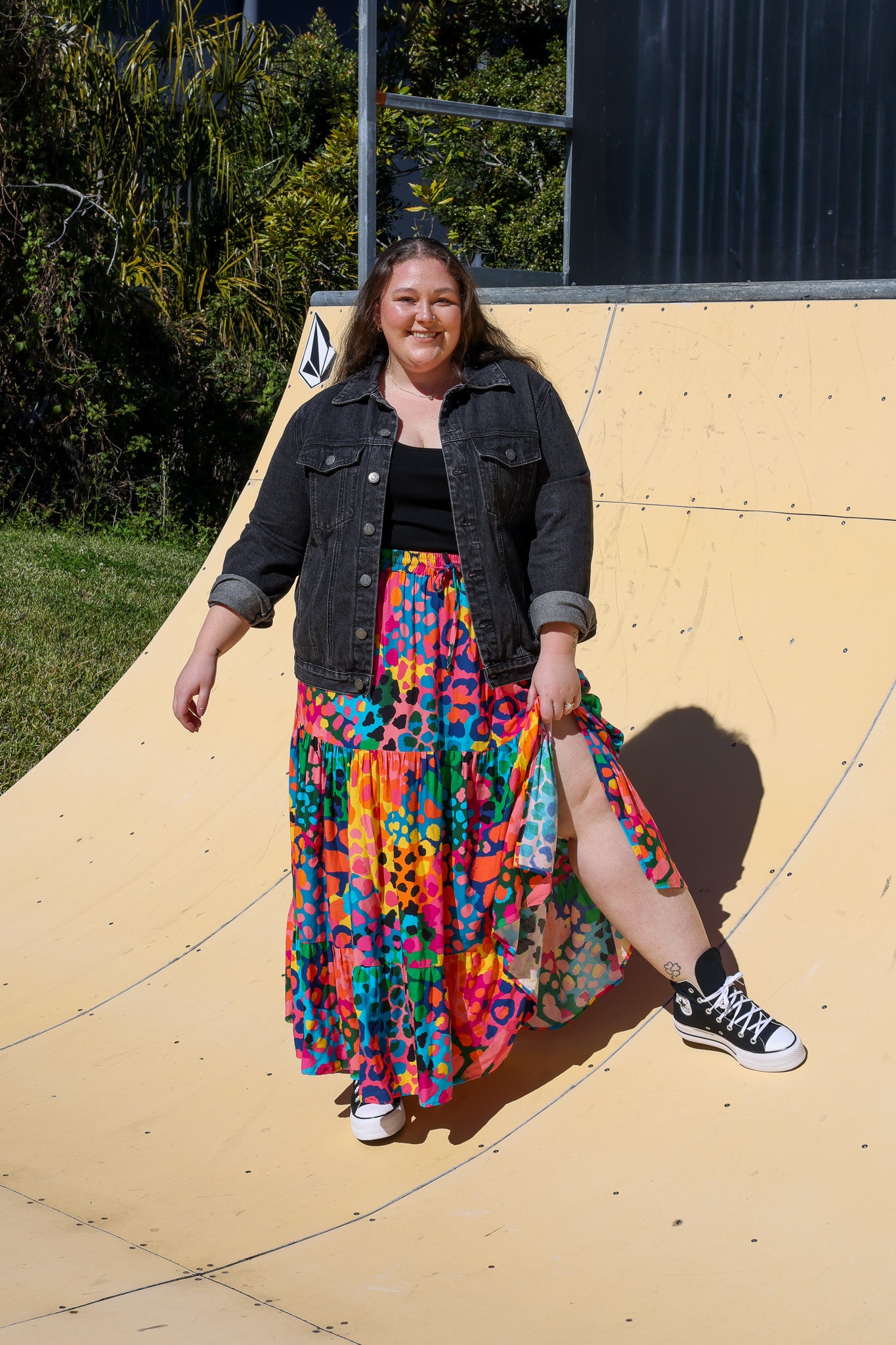 Carrie Maxi Skirt in Alfie by Kasey Rainbow