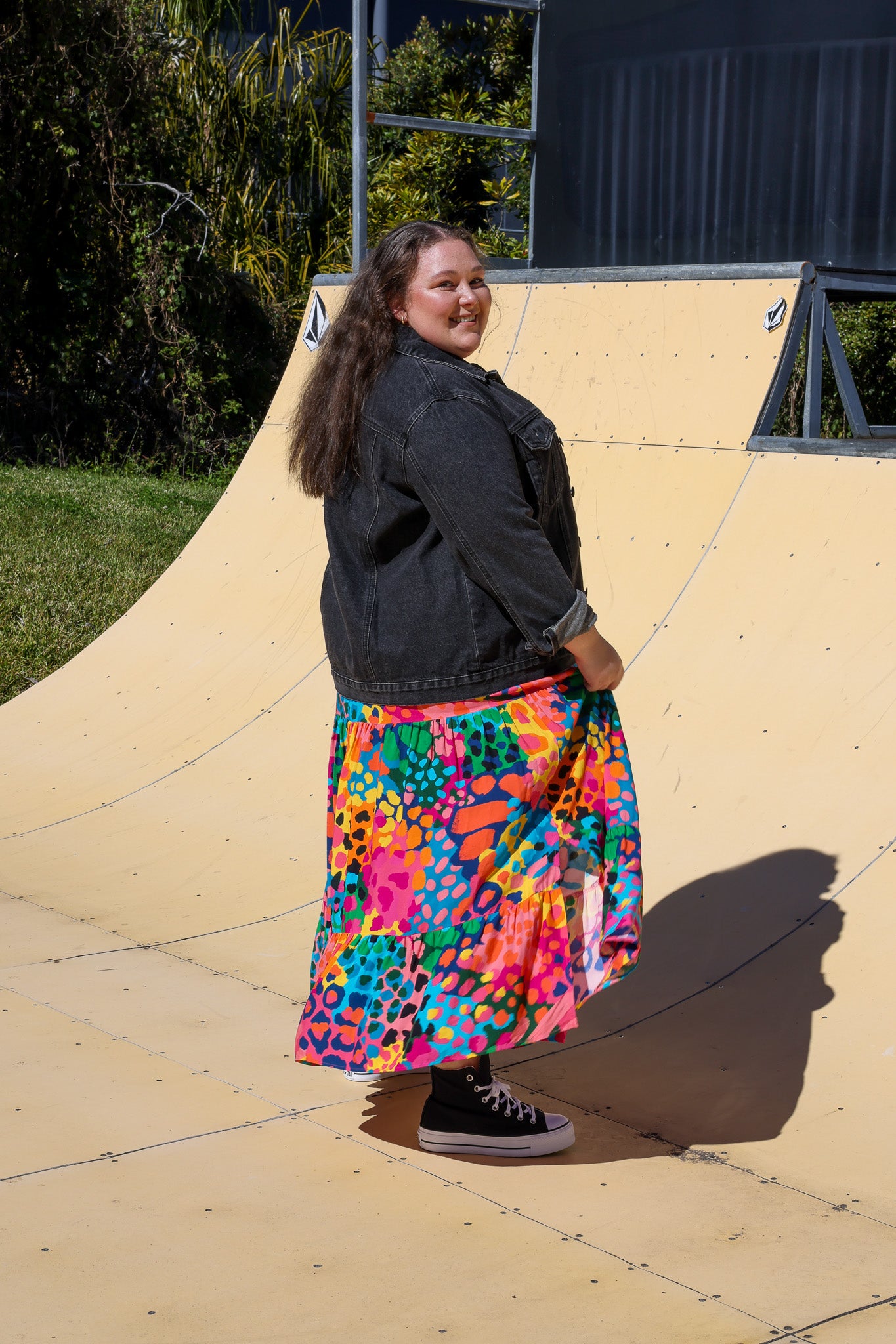 Carrie Maxi Skirt in Alfie by Kasey Rainbow
