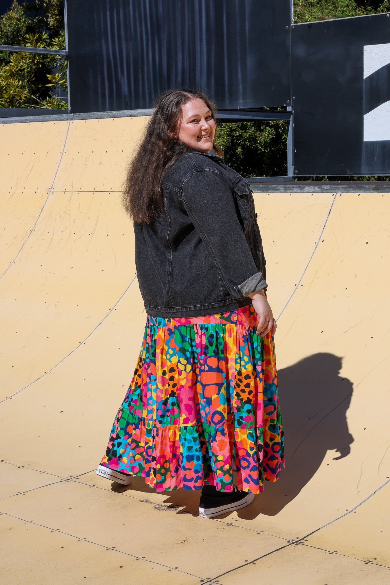 Carrie Maxi Skirt in Alfie by Kasey Rainbow