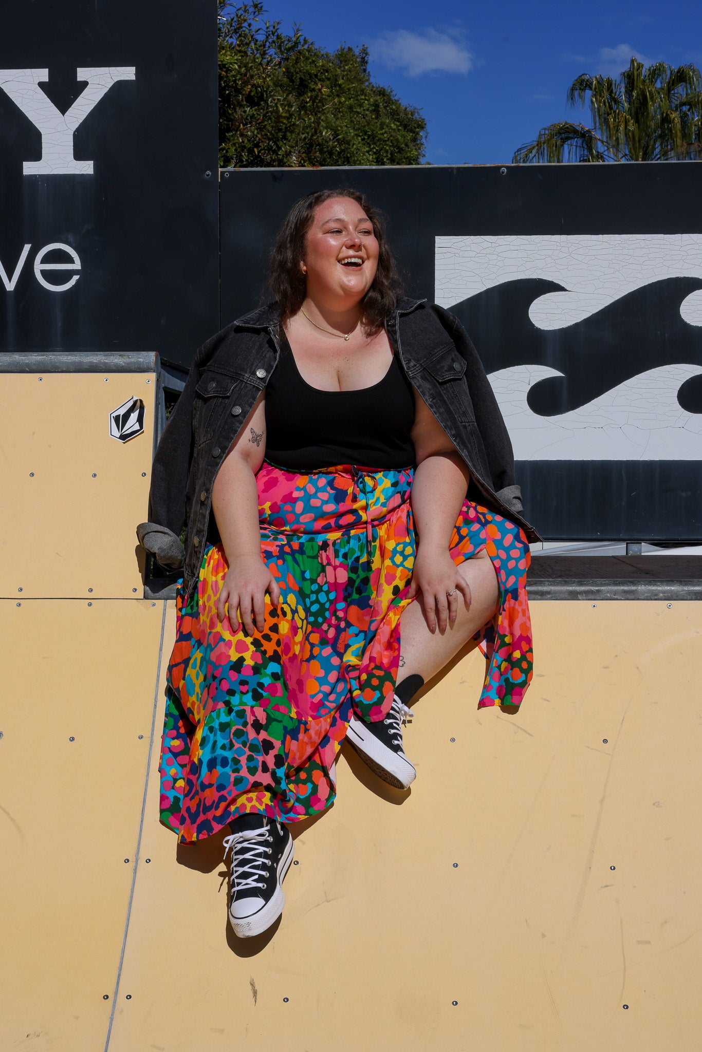 Carrie Maxi Skirt in Alfie by Kasey Rainbow