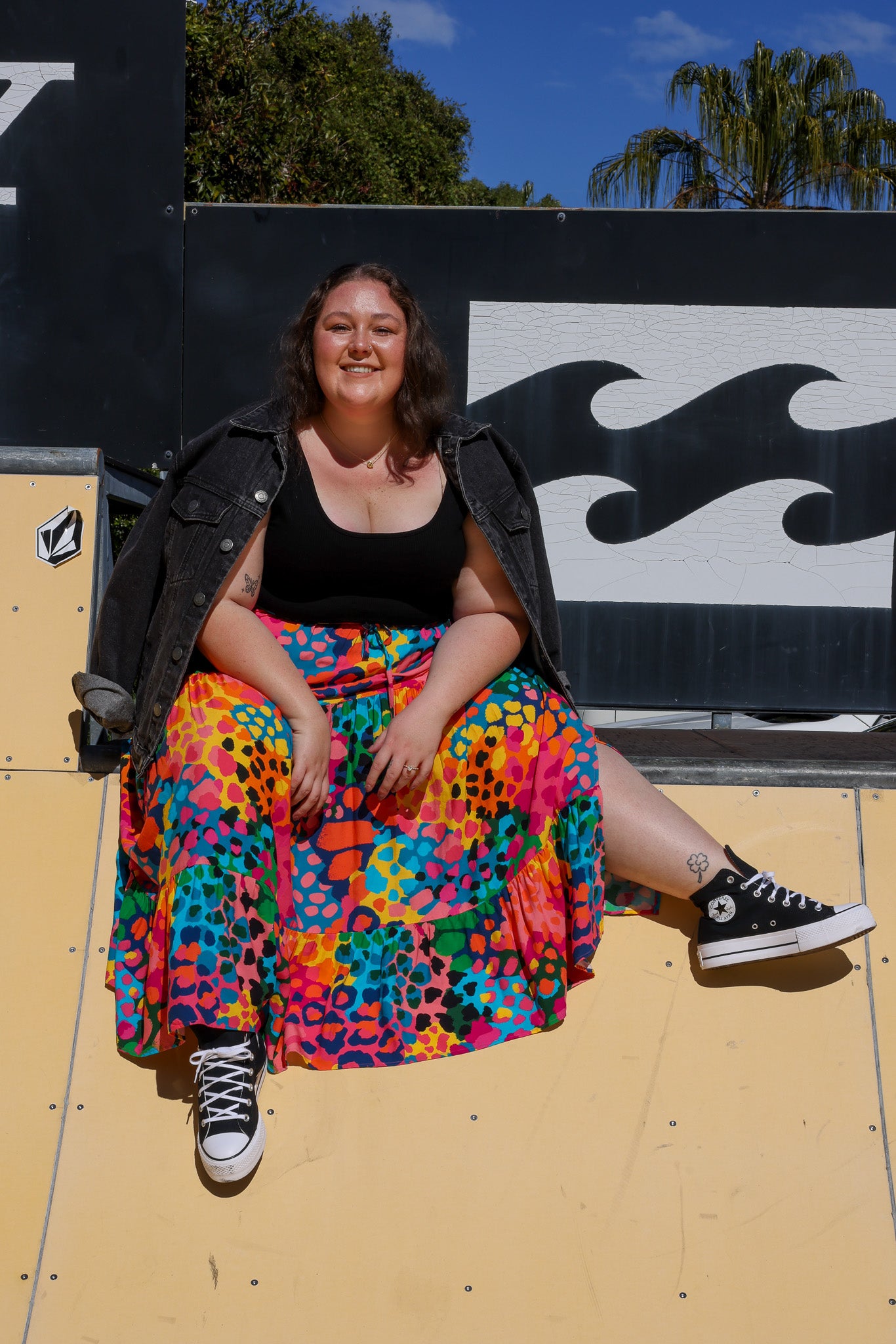 Carrie Maxi Skirt in Alfie by Kasey Rainbow