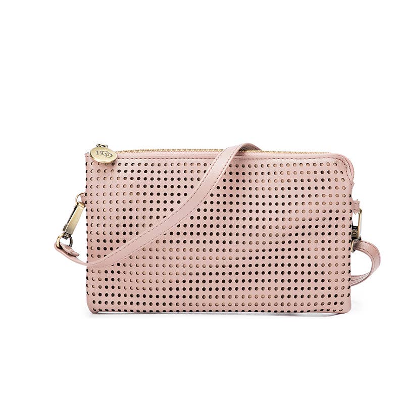 Nina Winter Pink Crossbody/Clutch Bag by Black Caviar