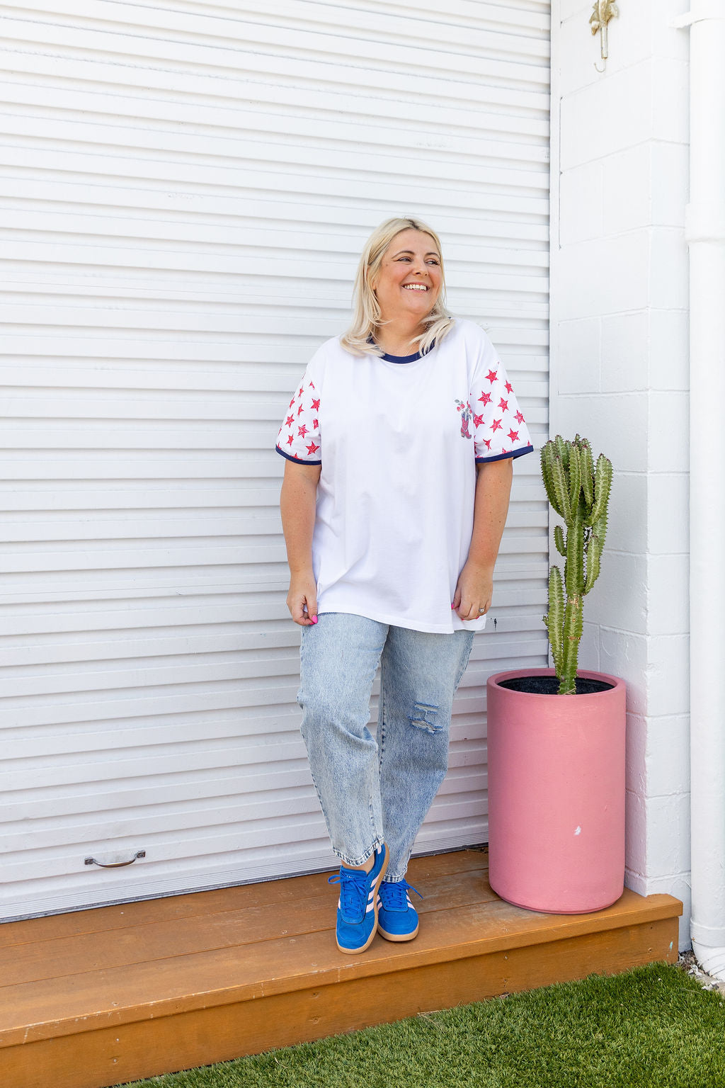 Brave Heart Oversized Tee