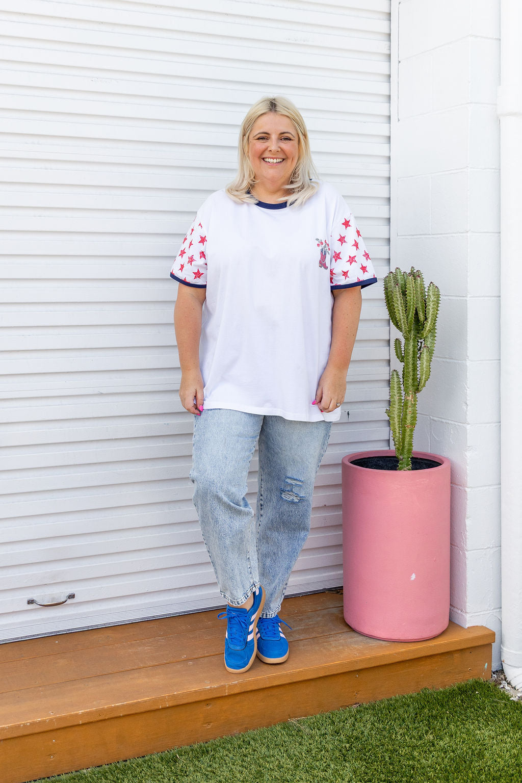 Brave Heart Oversized Tee