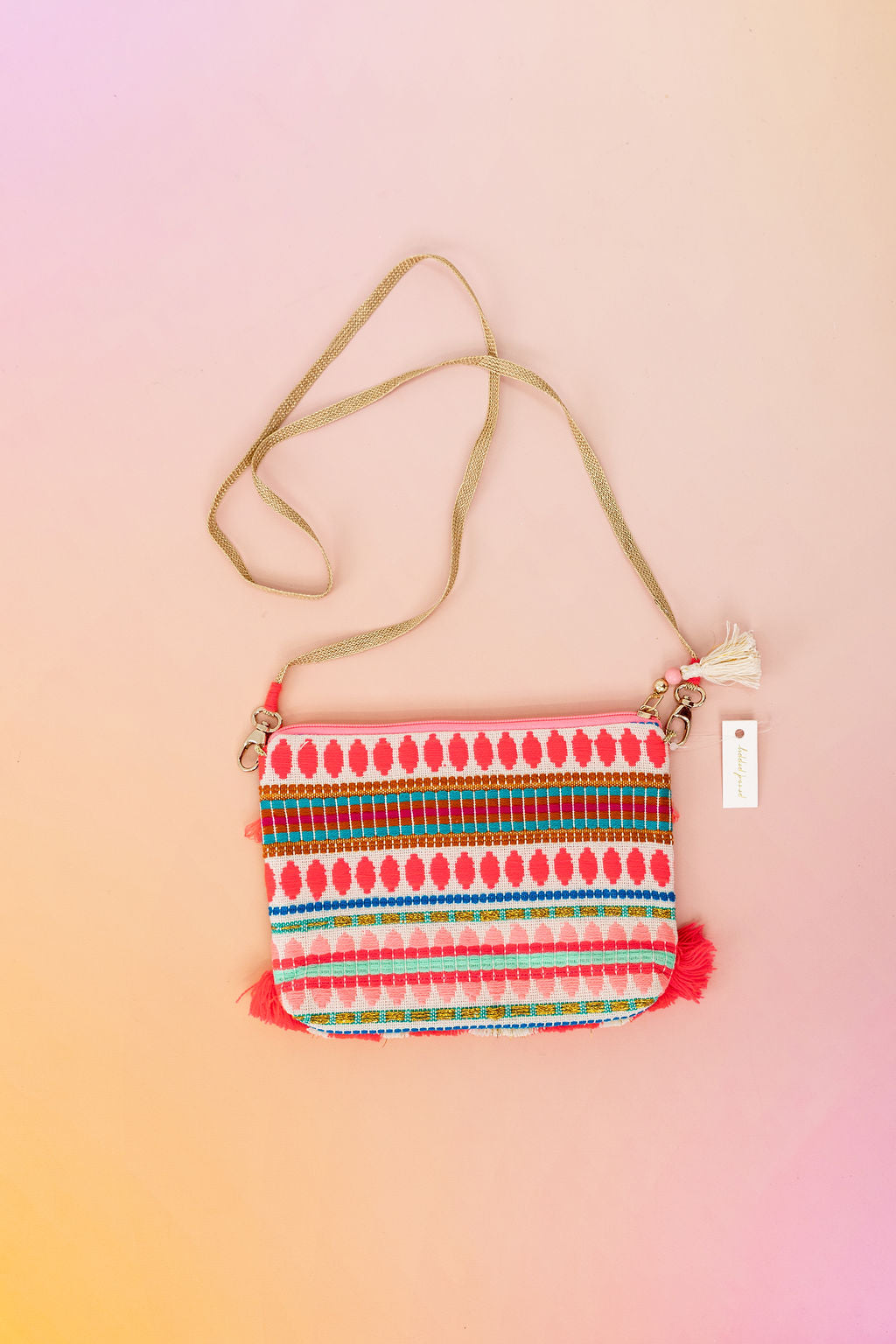 Tutti Frutti Woven Clutch Bag