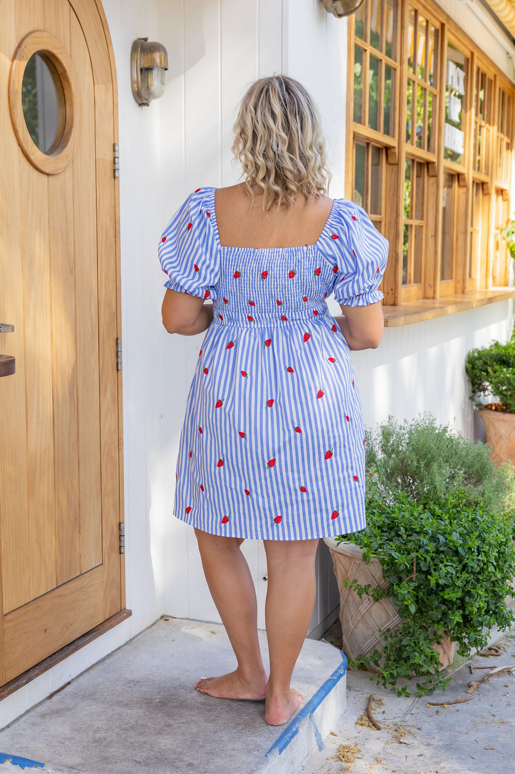 Amberly Dress in Strawberry Shortcake