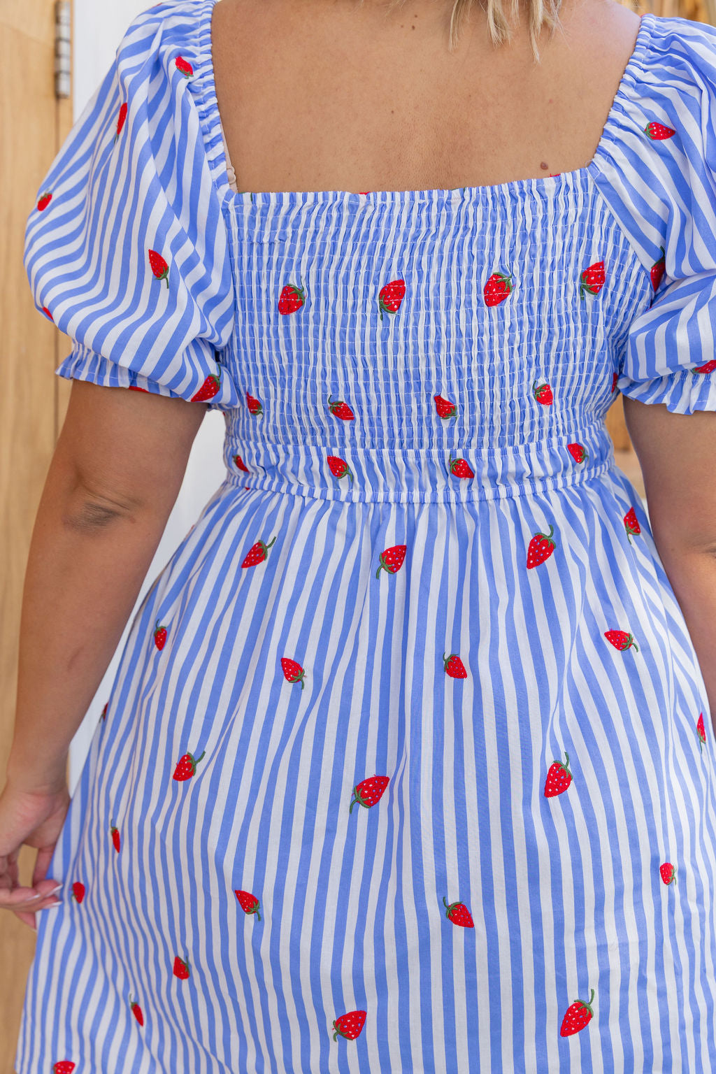 Amberly Dress in Strawberry Shortcake