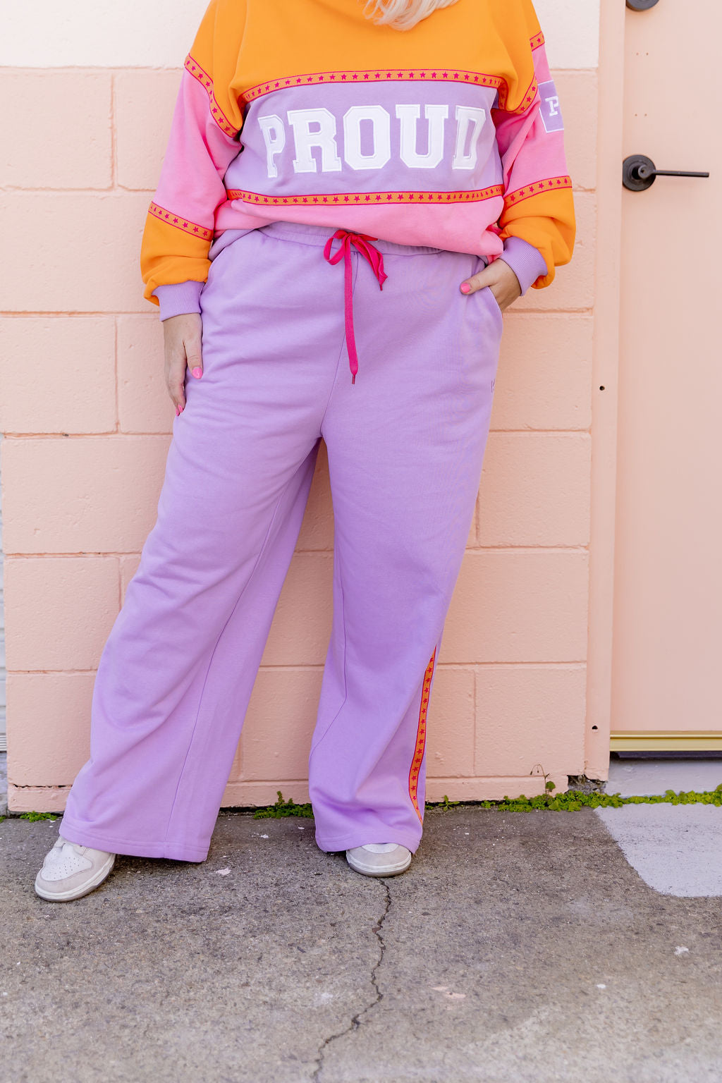 Team PP Pants in Fluro Lilac