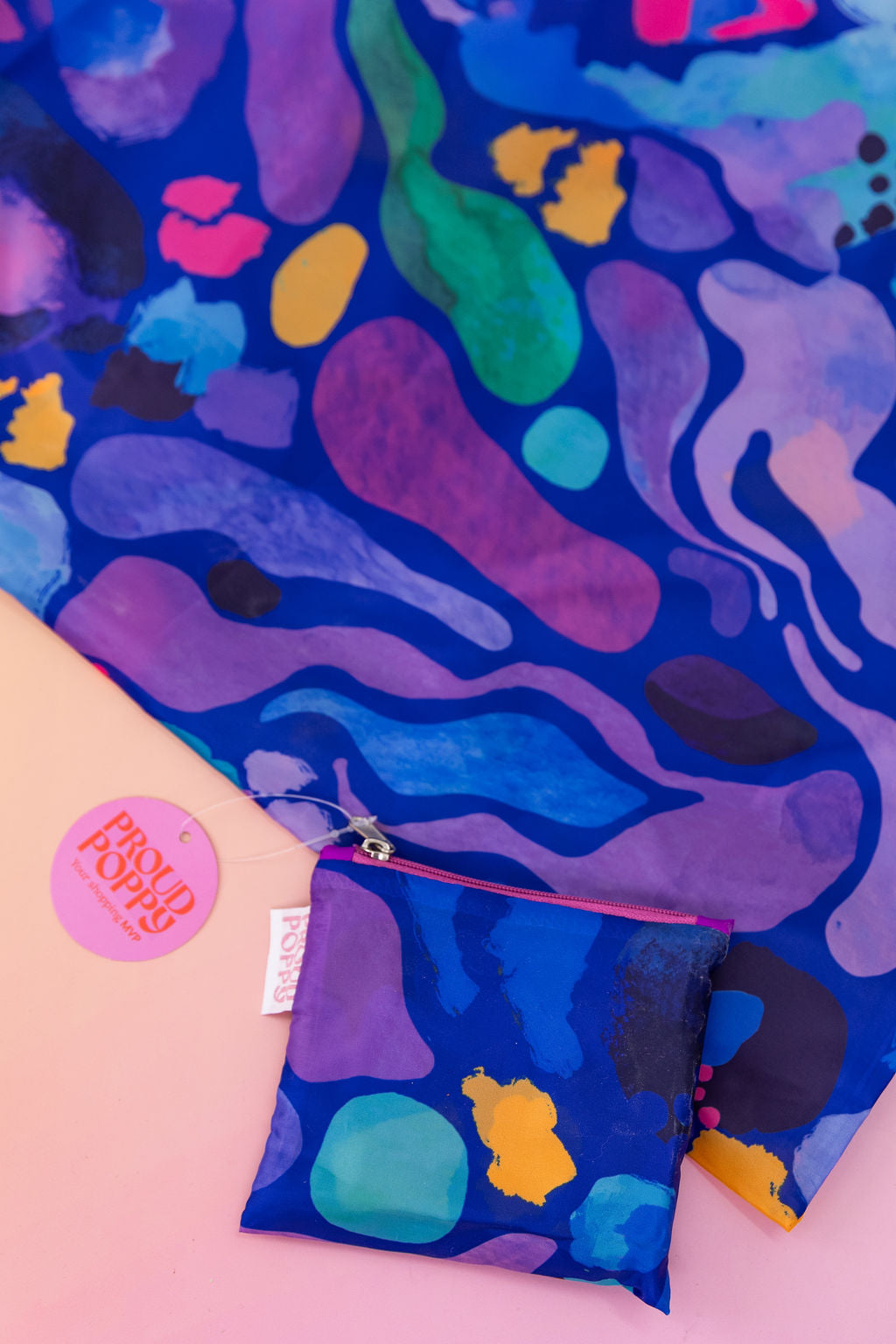 PP Reusable Shopper Bag in Reef by Kasey Rainbow