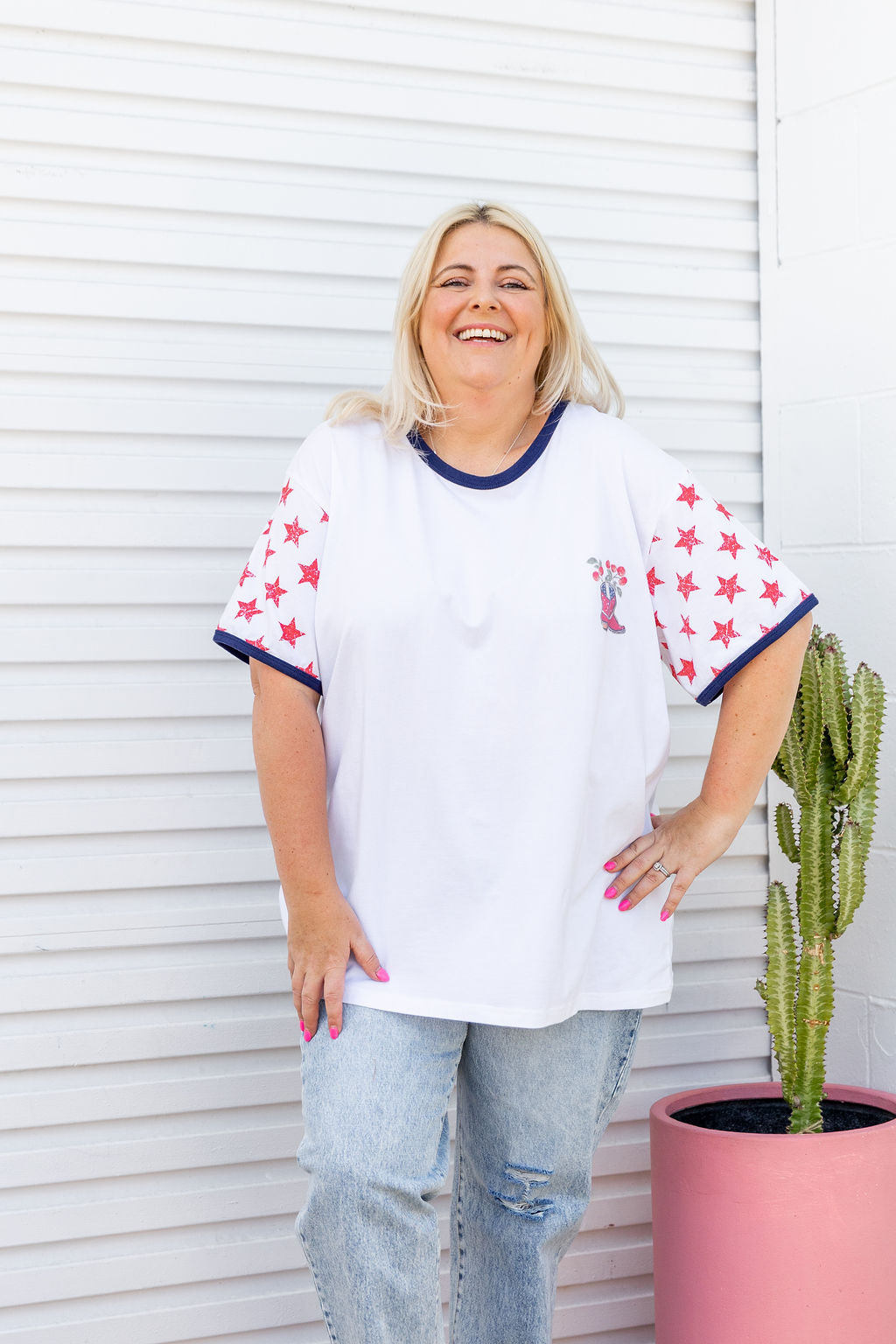 Brave Heart Oversized Tee